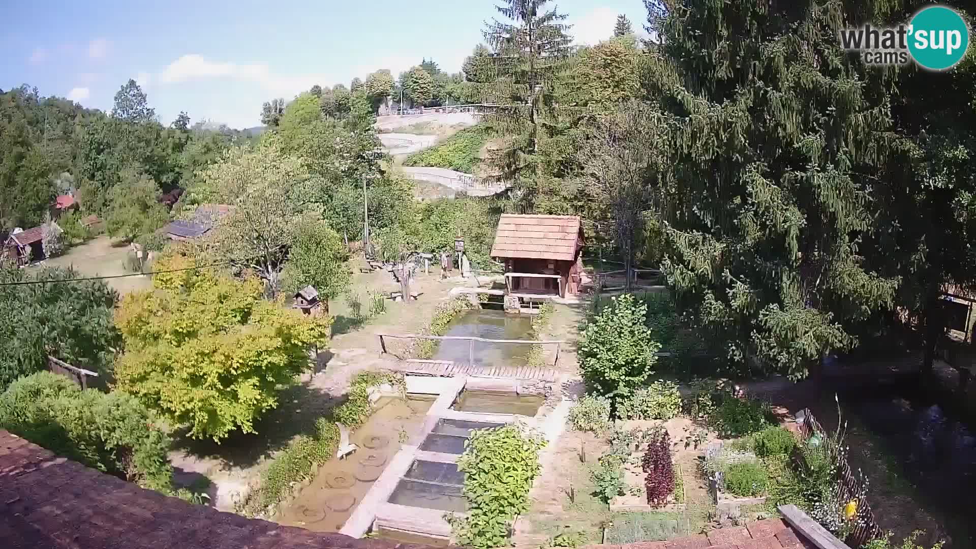 Live-Webcam Rastoke – Fluss Slunjčica – Kroatien