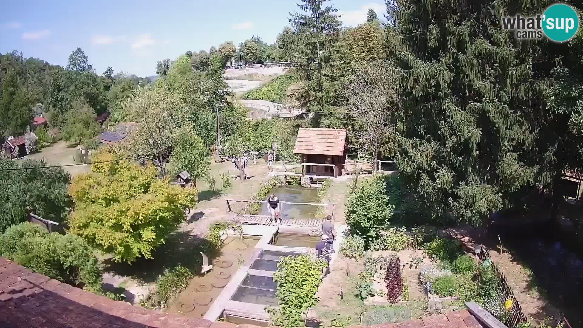 Live webcam Rastoke – fiume Slunjčica – Croazia