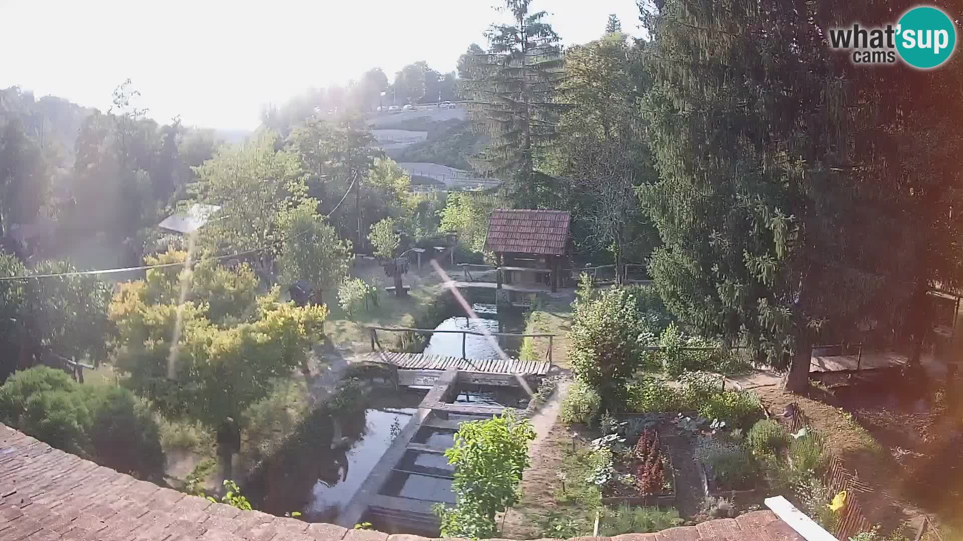 Live-Webcam Rastoke – Fluss Slunjčica – Kroatien
