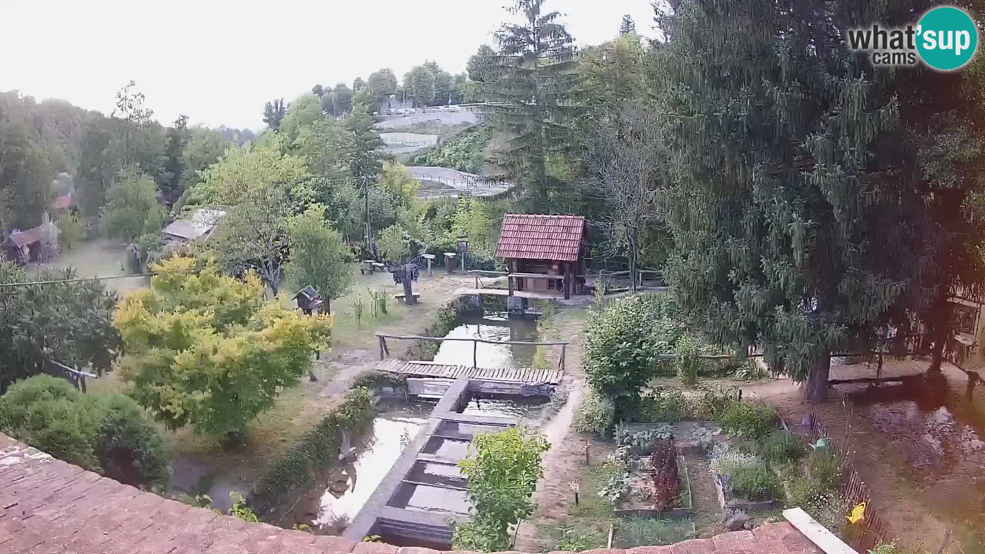 Live-Webcam Rastoke – Fluss Slunjčica – Kroatien