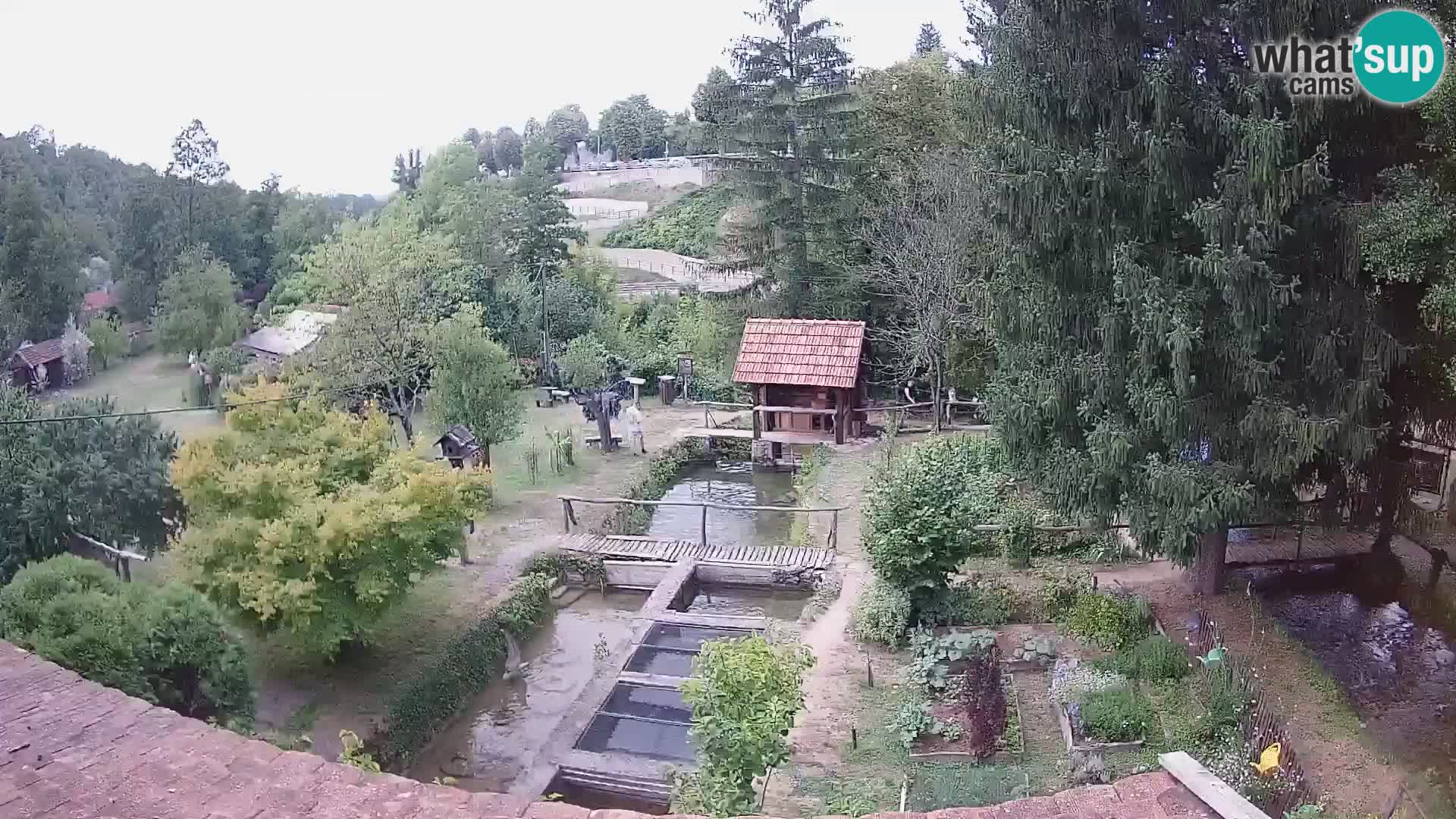 Live webcam Rastoke – fiume Slunjčica – Croazia