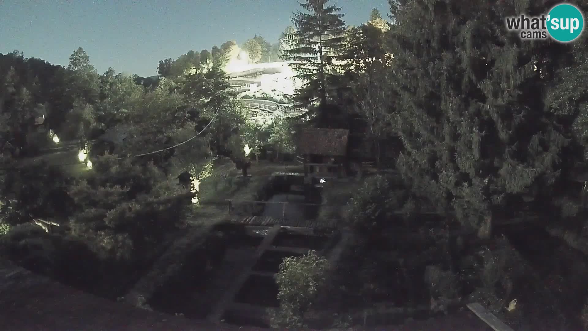 Live webcam Rastoke – river Slunjčica – Croatia
