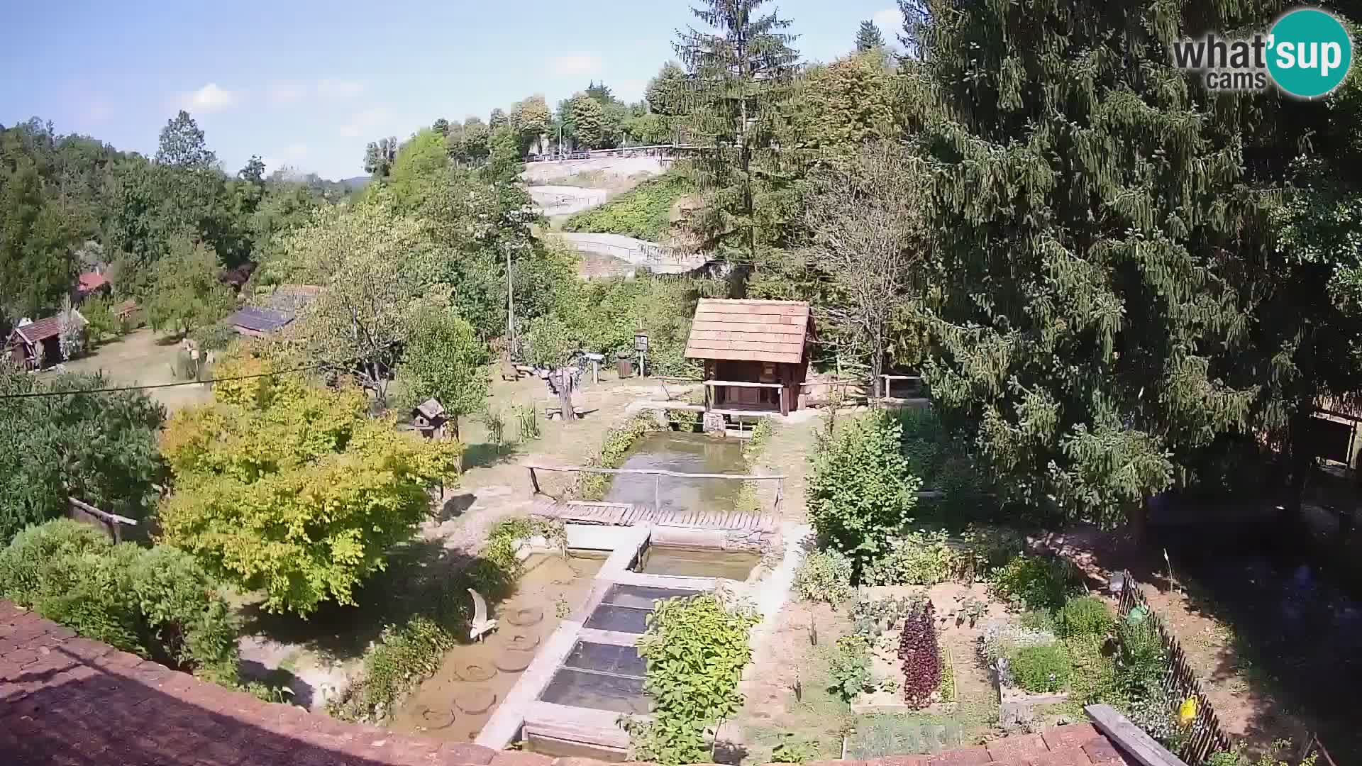 Webcam en direct Rastoke – rivière Slunjčica – Croatie