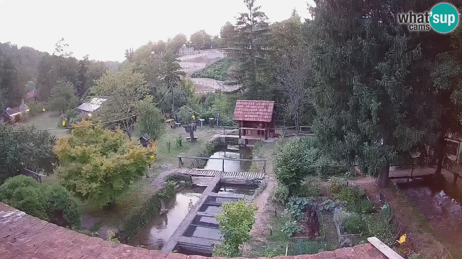 Live-Webcam Rastoke – Fluss Slunjčica – Kroatien