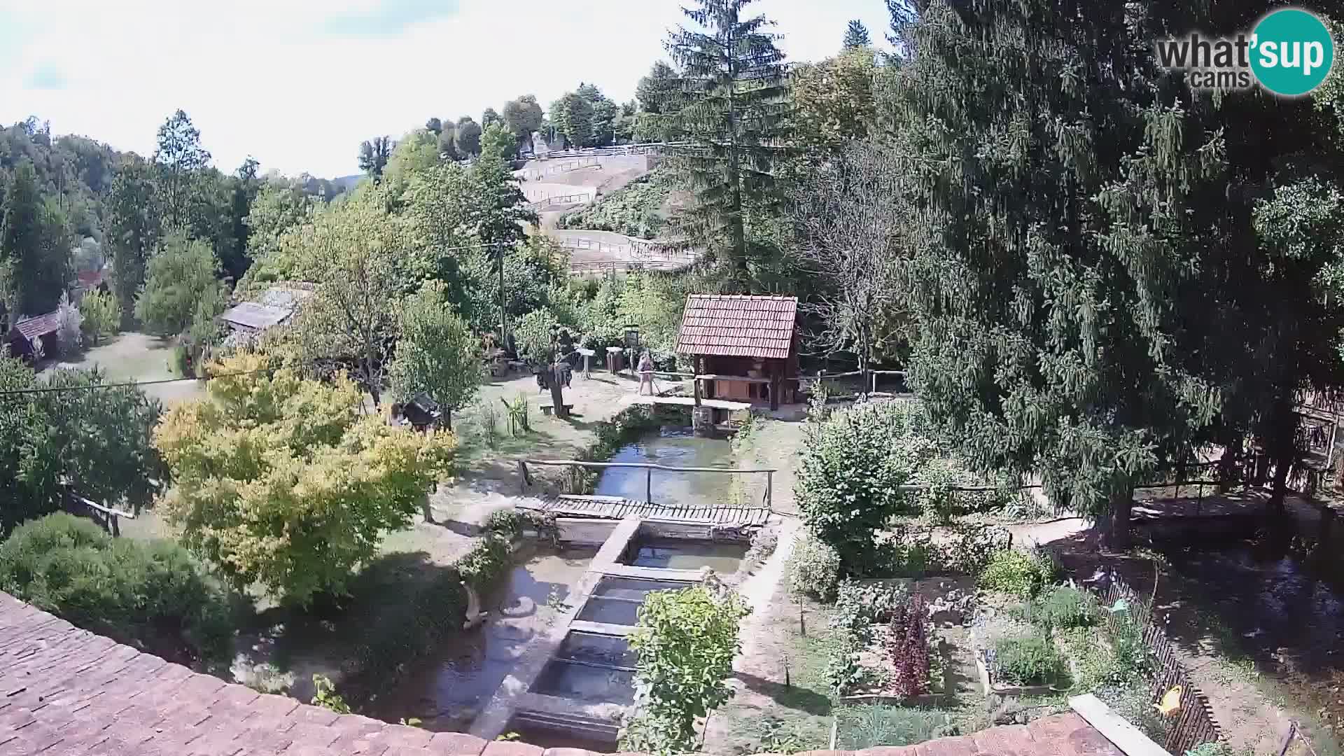Live webcam Rastoke – fiume Slunjčica – Croazia