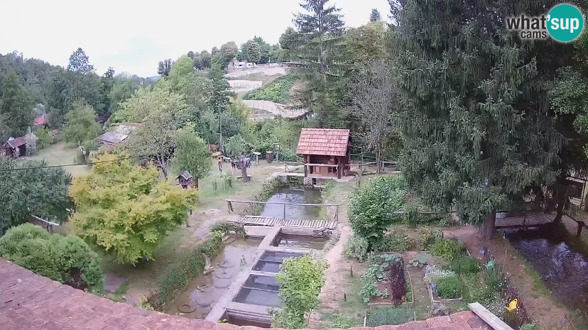 Live webcam Rastoke – fiume Slunjčica – Croazia