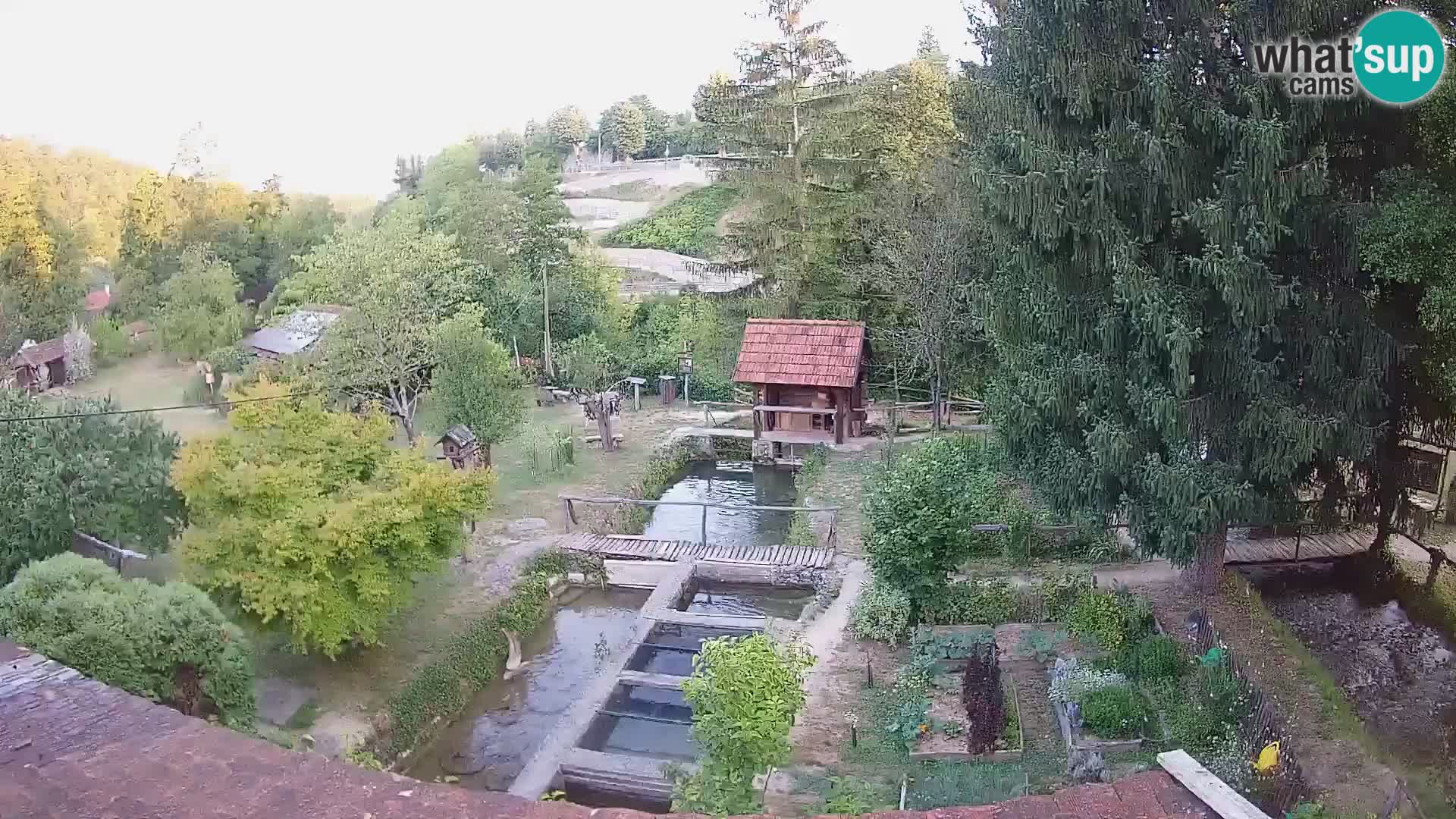 Live webcam Rastoke – fiume Slunjčica – Croazia