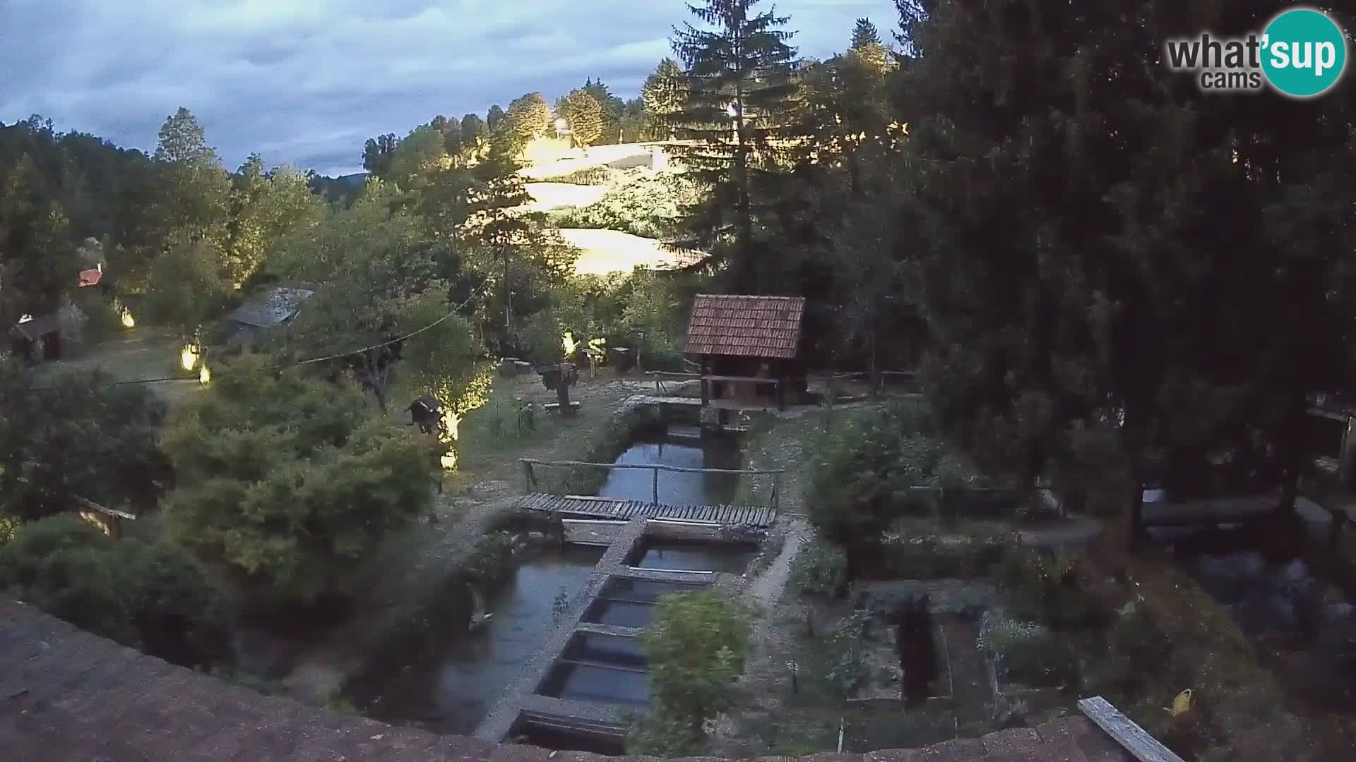Live-Webcam Rastoke – Fluss Slunjčica – Kroatien