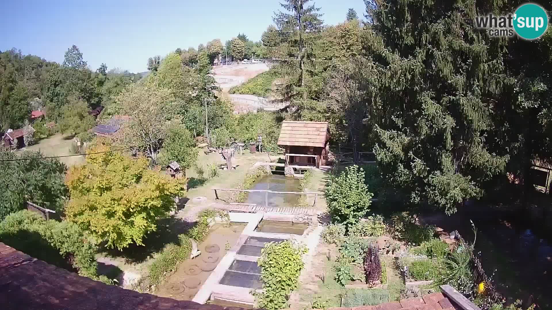 Live-Webcam Rastoke – Fluss Slunjčica – Kroatien