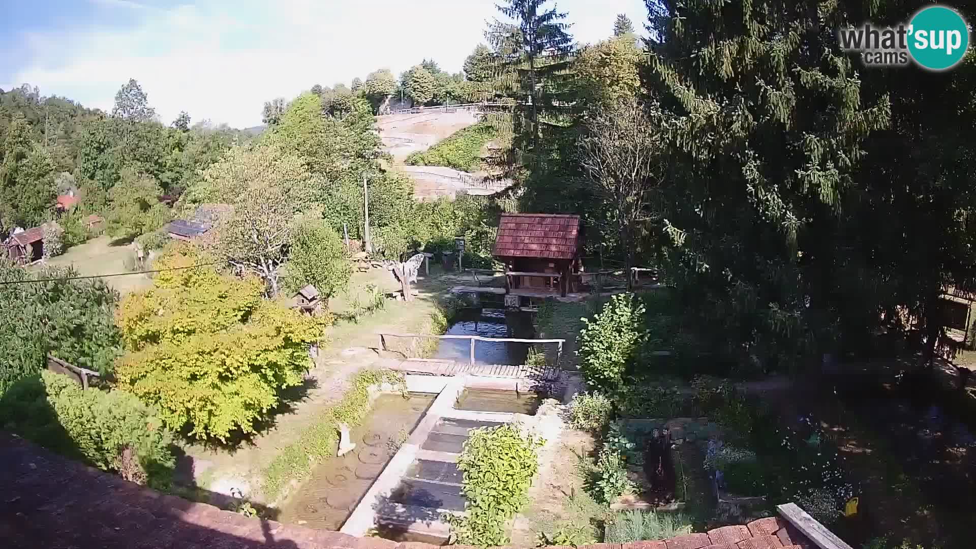 Live webcam Rastoke – fiume Slunjčica – Croazia