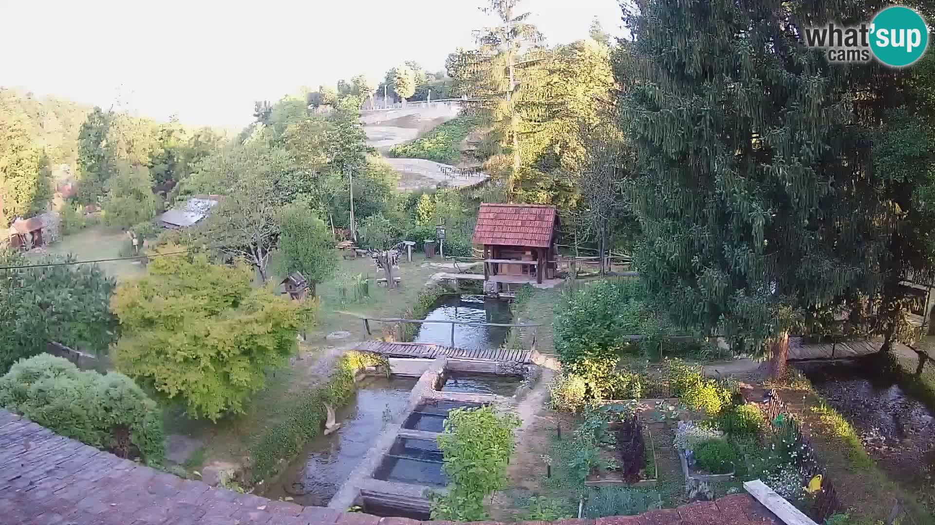 Live-Webcam Rastoke – Fluss Slunjčica – Kroatien