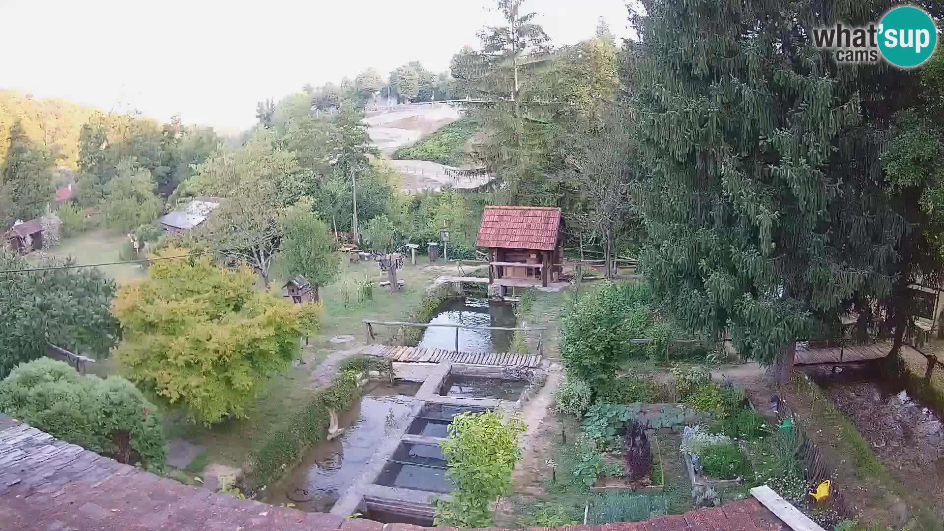 Live webcam Rastoke – fiume Slunjčica – Croazia