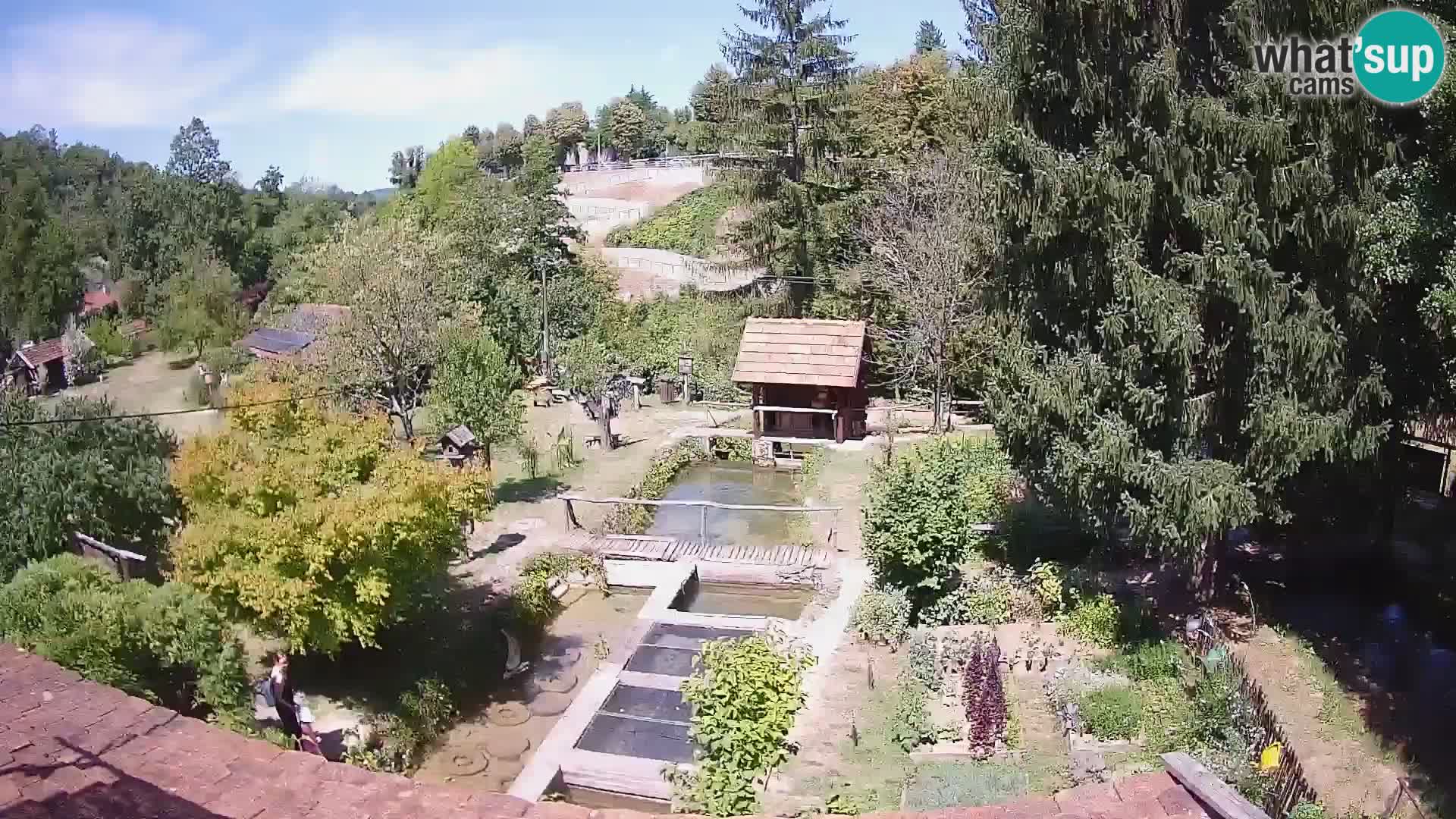 Live webcam Rastoke – fiume Slunjčica – Croazia