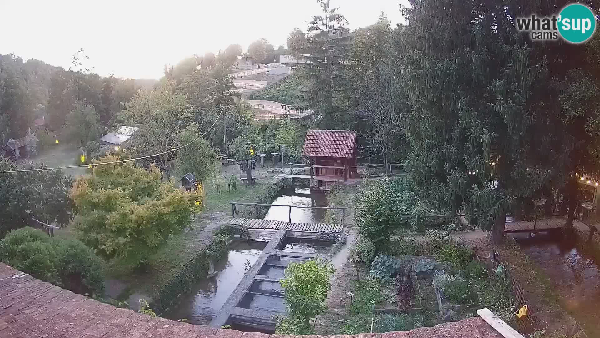 Live-Webcam Rastoke – Fluss Slunjčica – Kroatien