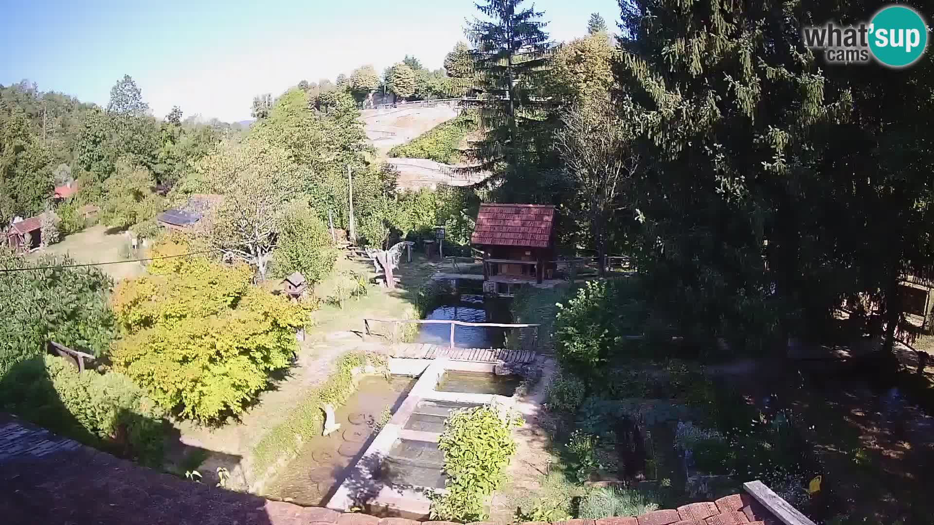 Live-Webcam Rastoke – Fluss Slunjčica – Kroatien