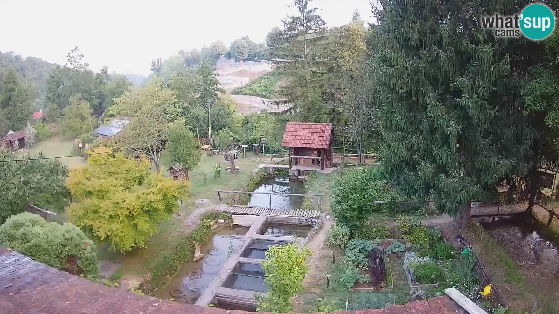 Live webcam Rastoke – fiume Slunjčica – Croazia