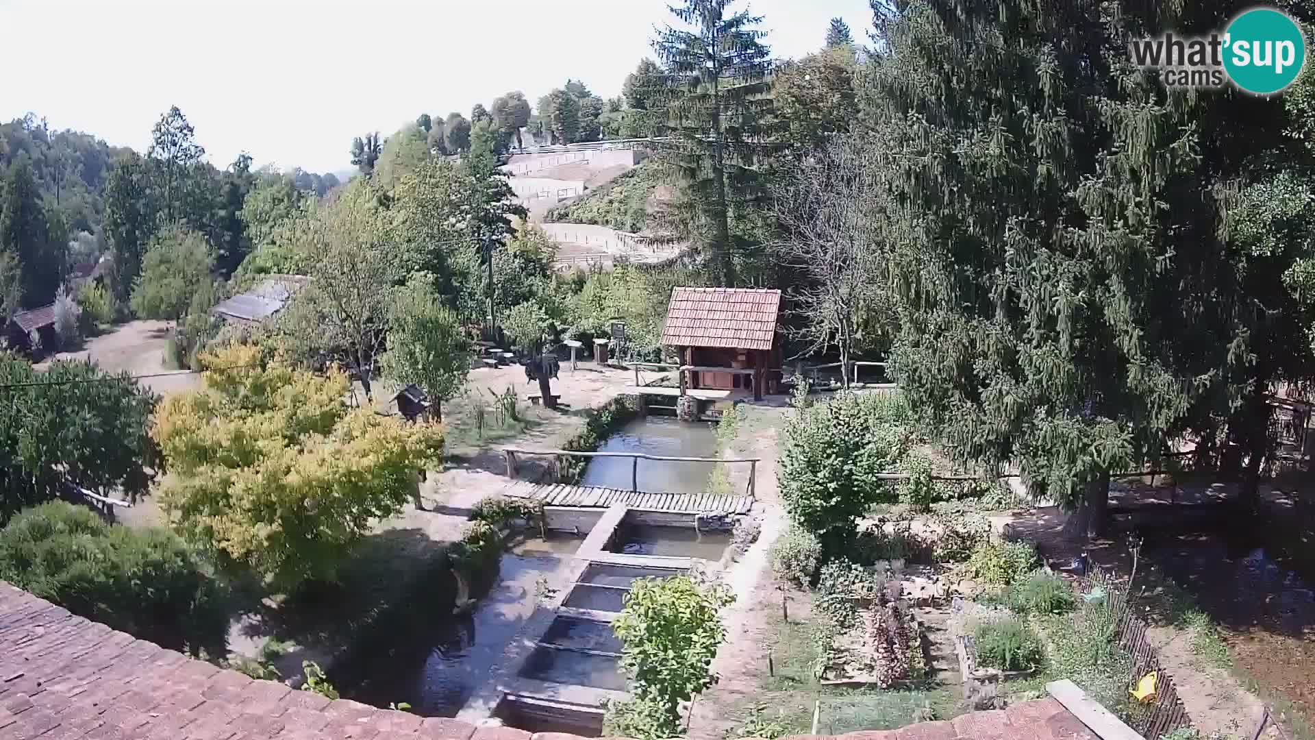 Live webcam Rastoke – fiume Slunjčica – Croazia