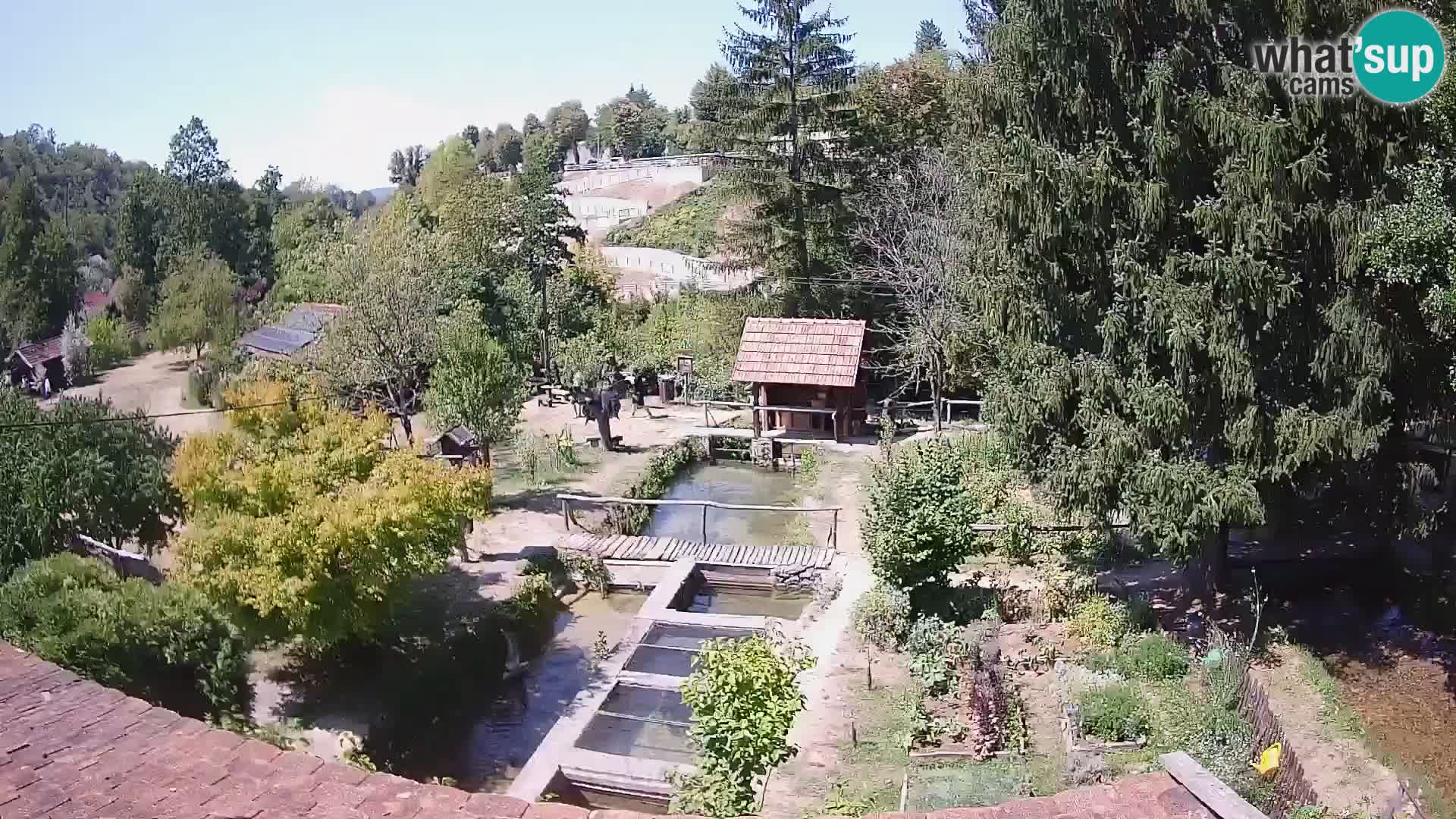 Live webcam Rastoke – fiume Slunjčica – Croazia