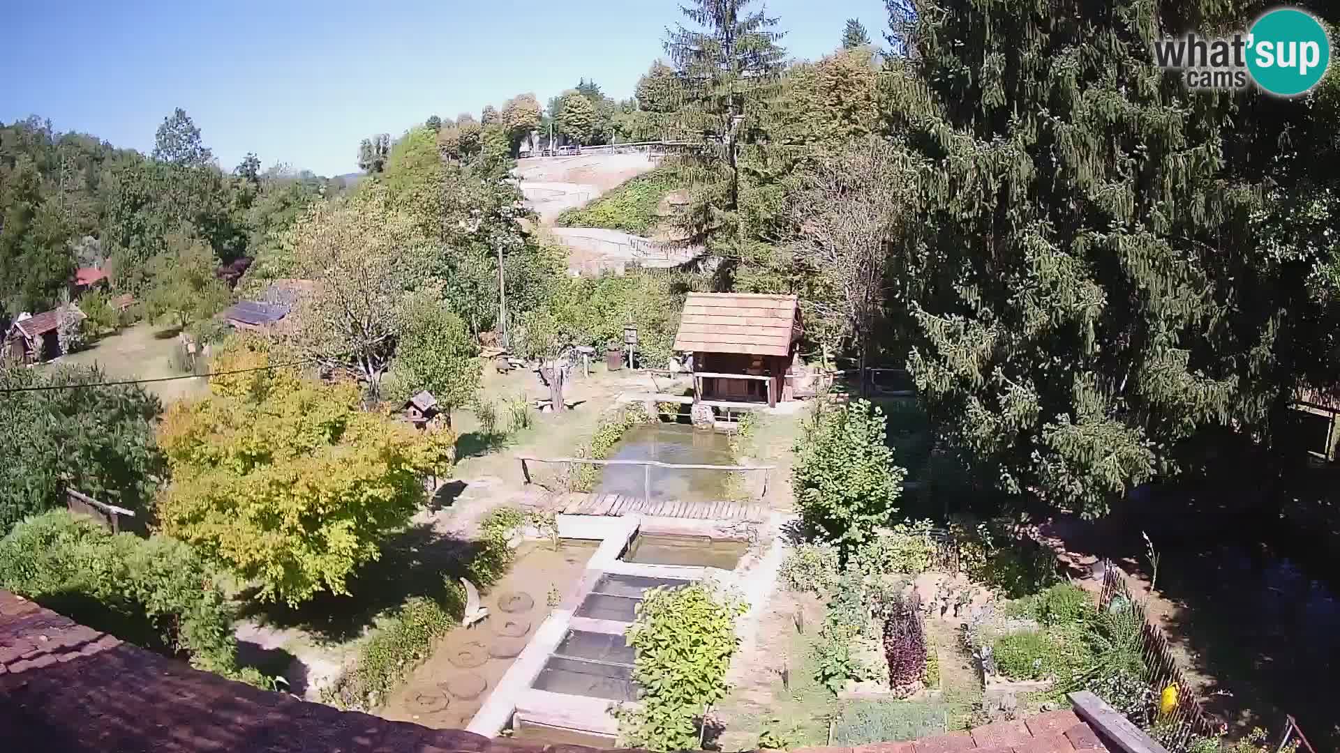 Live webcam Rastoke – fiume Slunjčica – Croazia