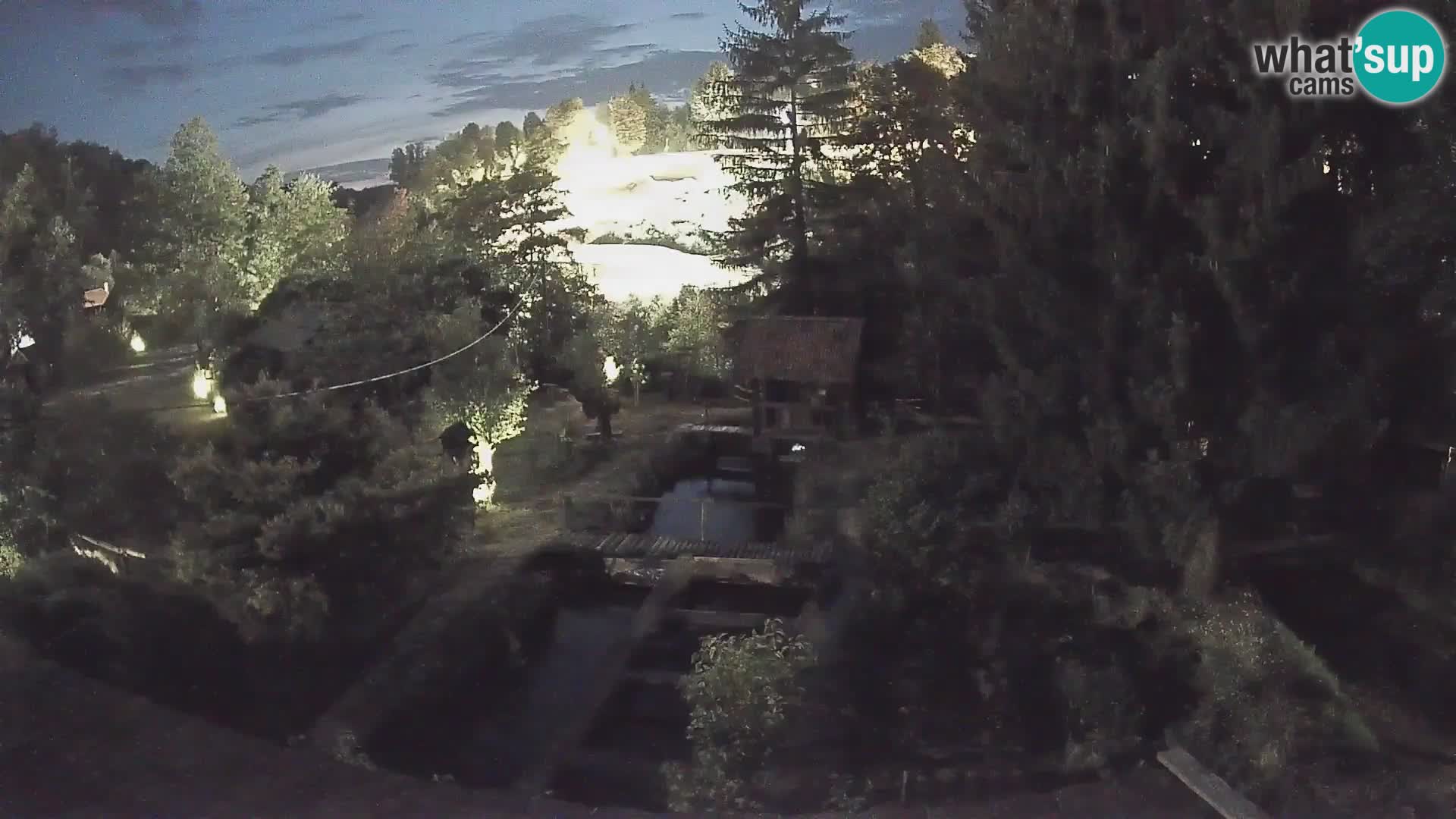 Webcam en direct Rastoke – rivière Slunjčica – Croatie