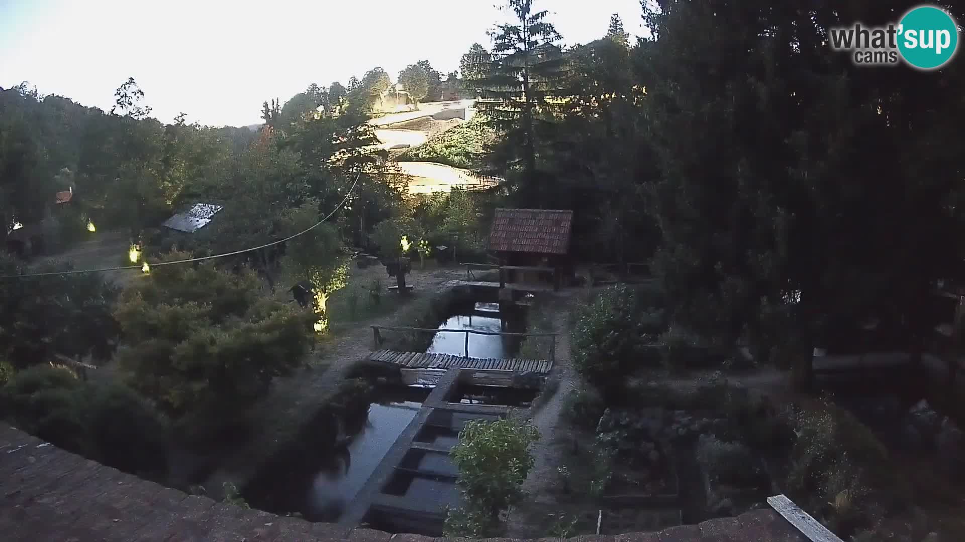 Live webcam Rastoke – fiume Slunjčica – Croazia