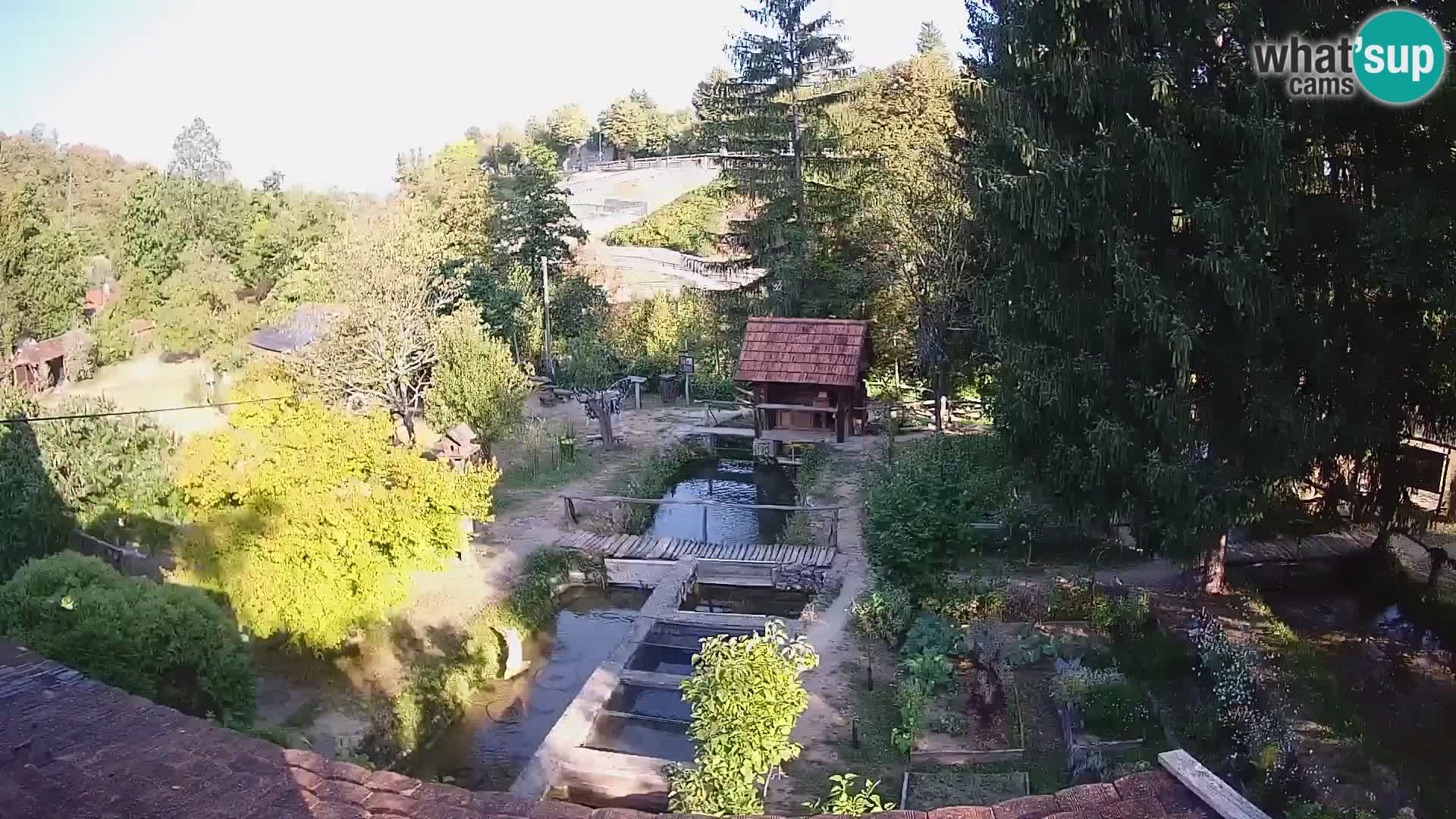 Webcam en direct Rastoke – rivière Slunjčica – Croatie