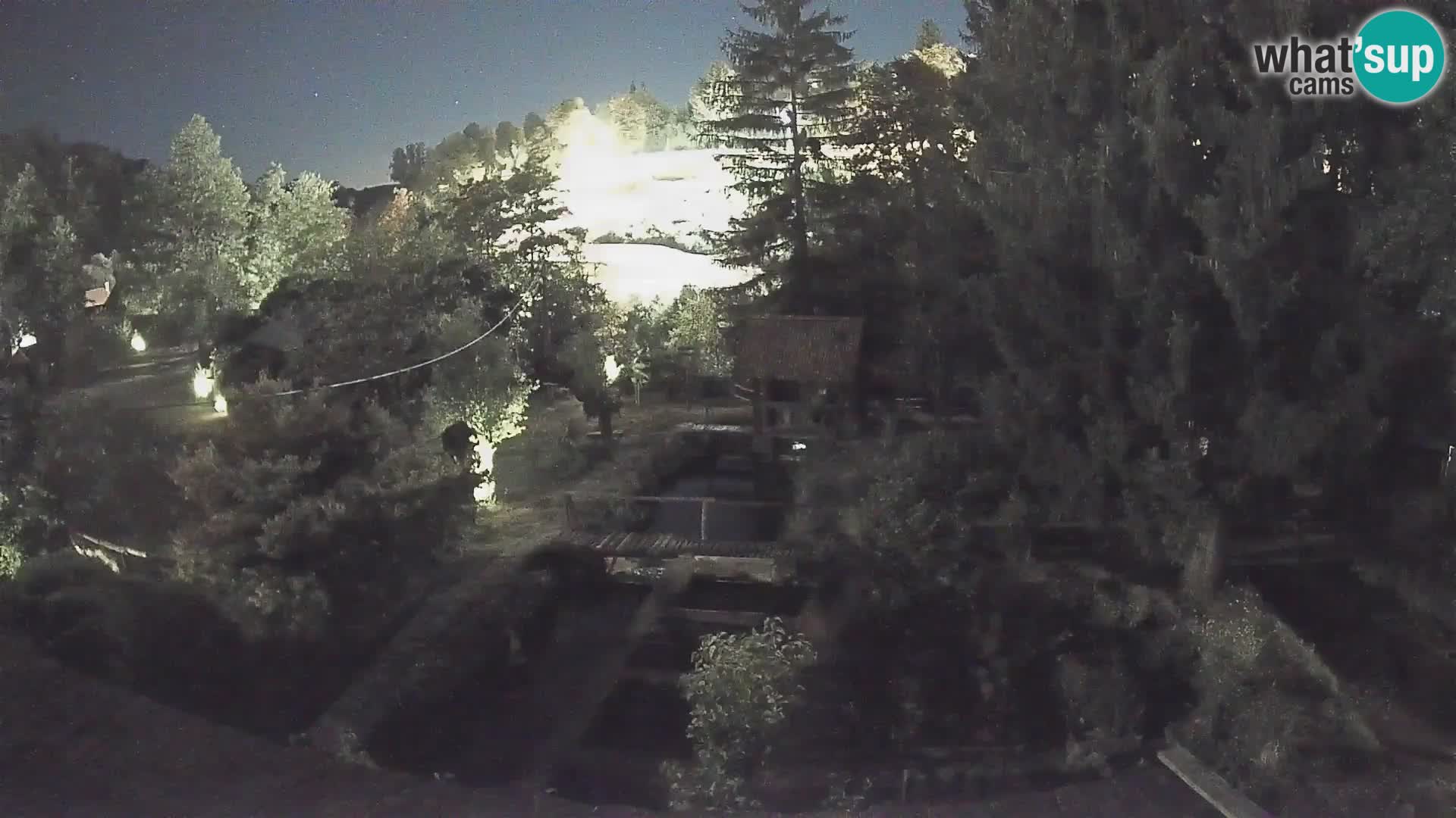 Live webcam Rastoke – river Slunjčica – Croatia
