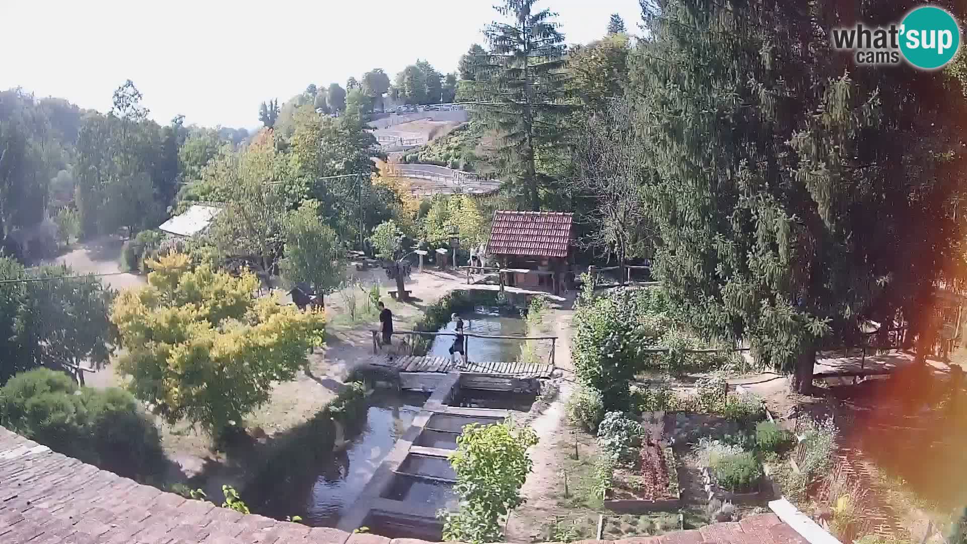 Live webcam Rastoke – river Slunjčica – Croatia