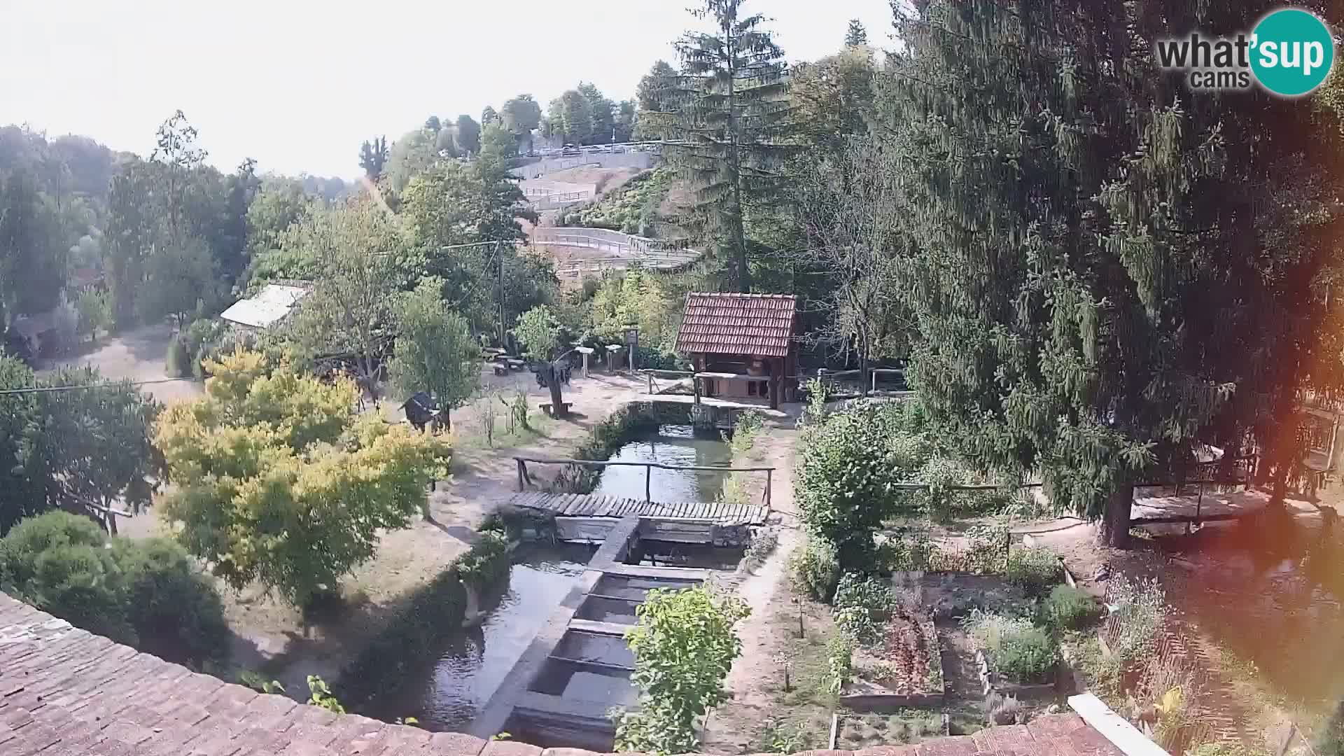 Live webcam Rastoke – river Slunjčica – Croatia