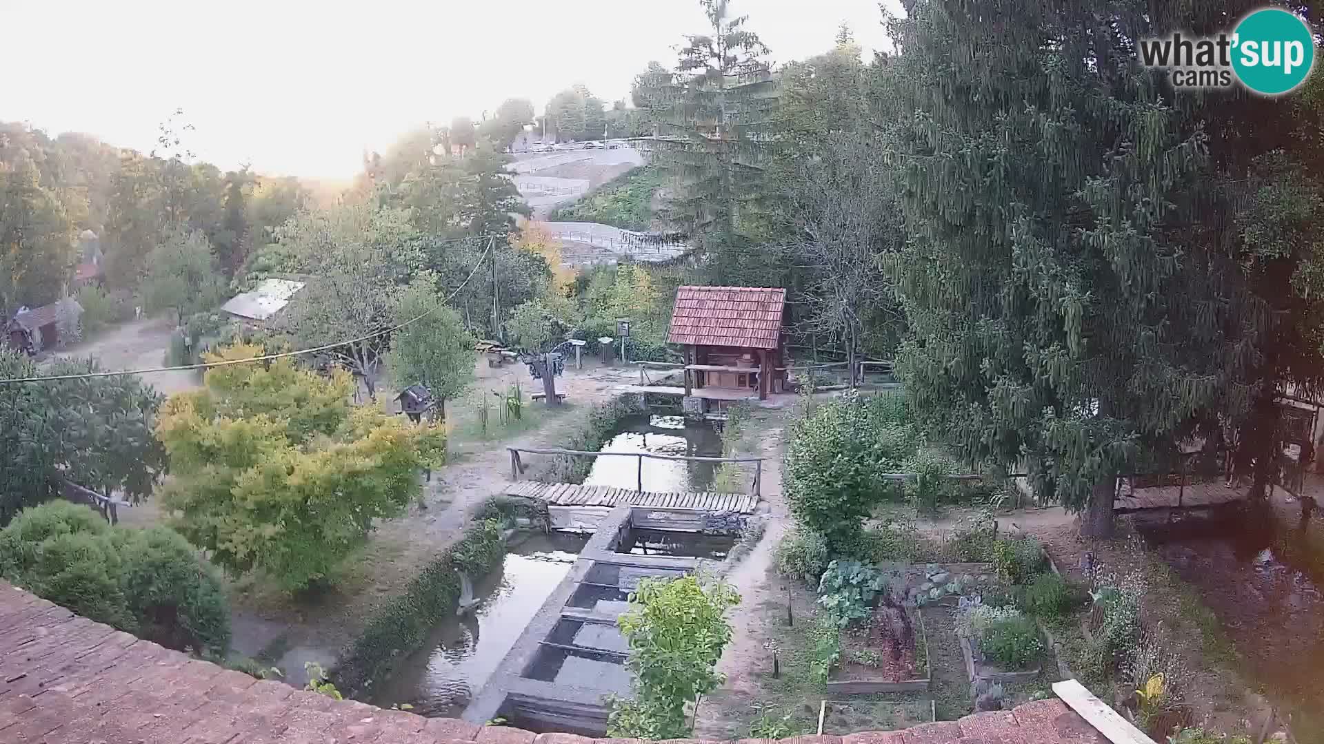 Live-Webcam Rastoke – Fluss Slunjčica – Kroatien