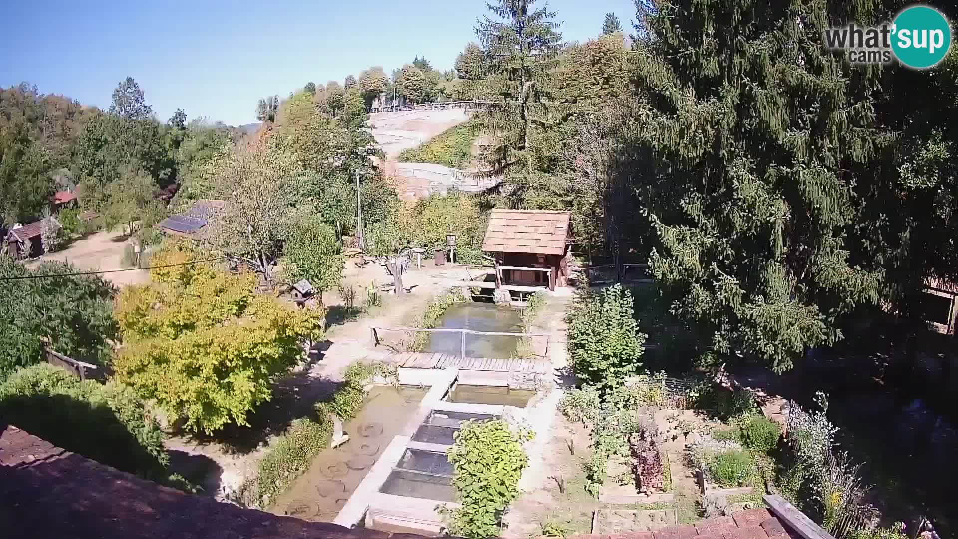 Live-Webcam Rastoke – Fluss Slunjčica – Kroatien