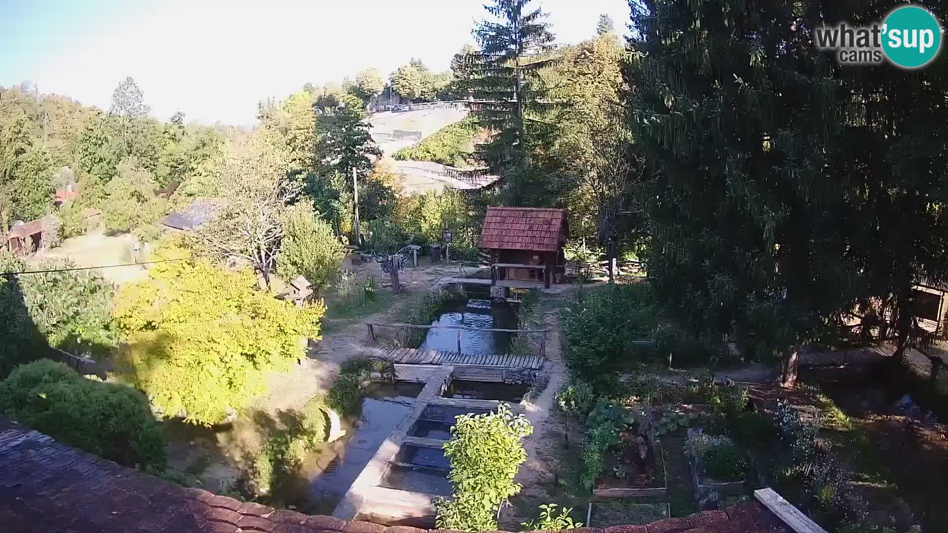 Live webcam Rastoke – fiume Slunjčica – Croazia