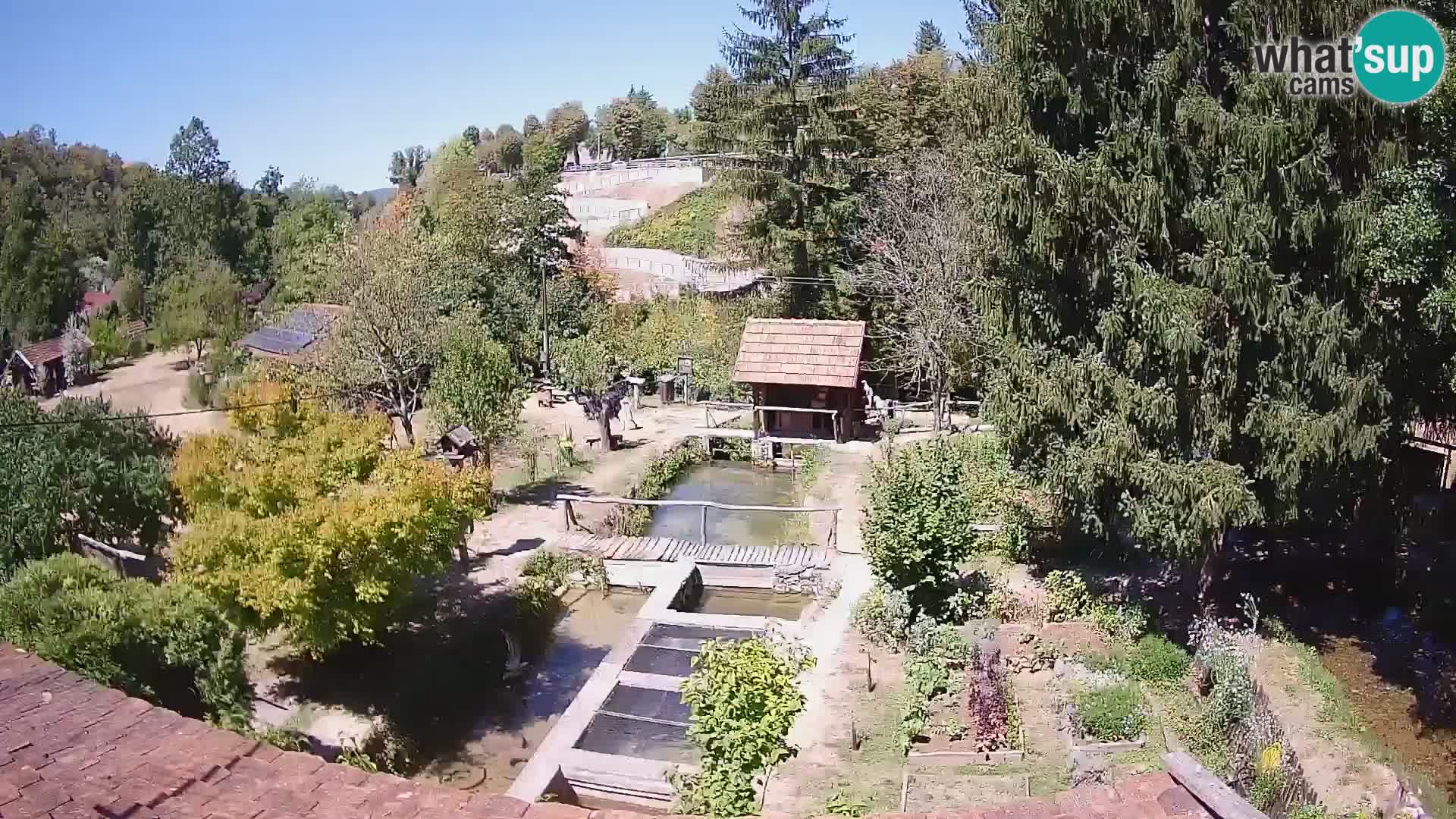 Live webcam Rastoke – fiume Slunjčica – Croazia