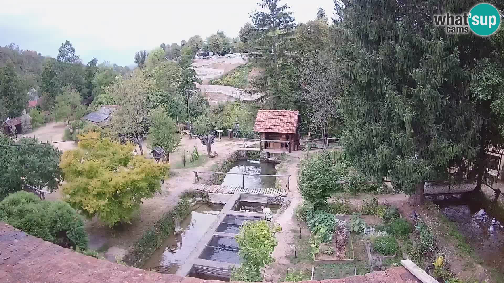 Live webcam Rastoke – fiume Slunjčica – Croazia