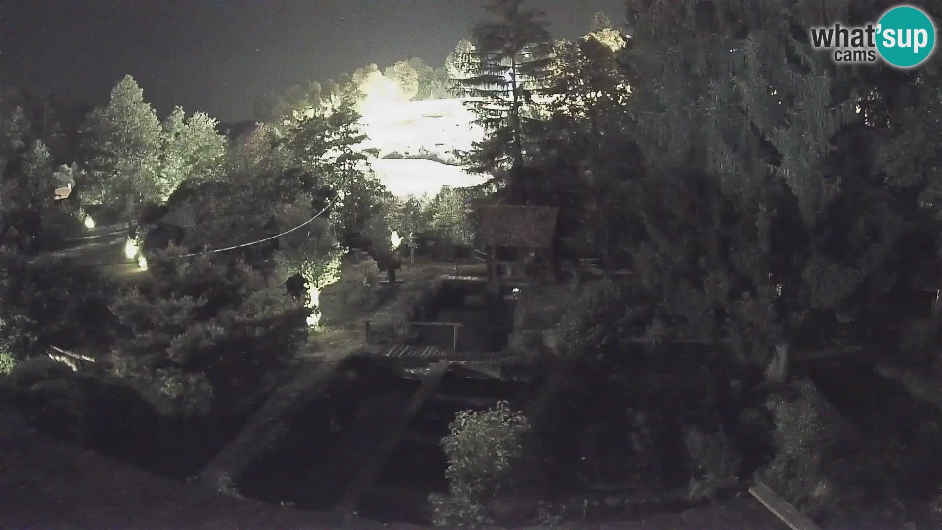 Live webcam Rastoke – river Slunjčica – Croatia