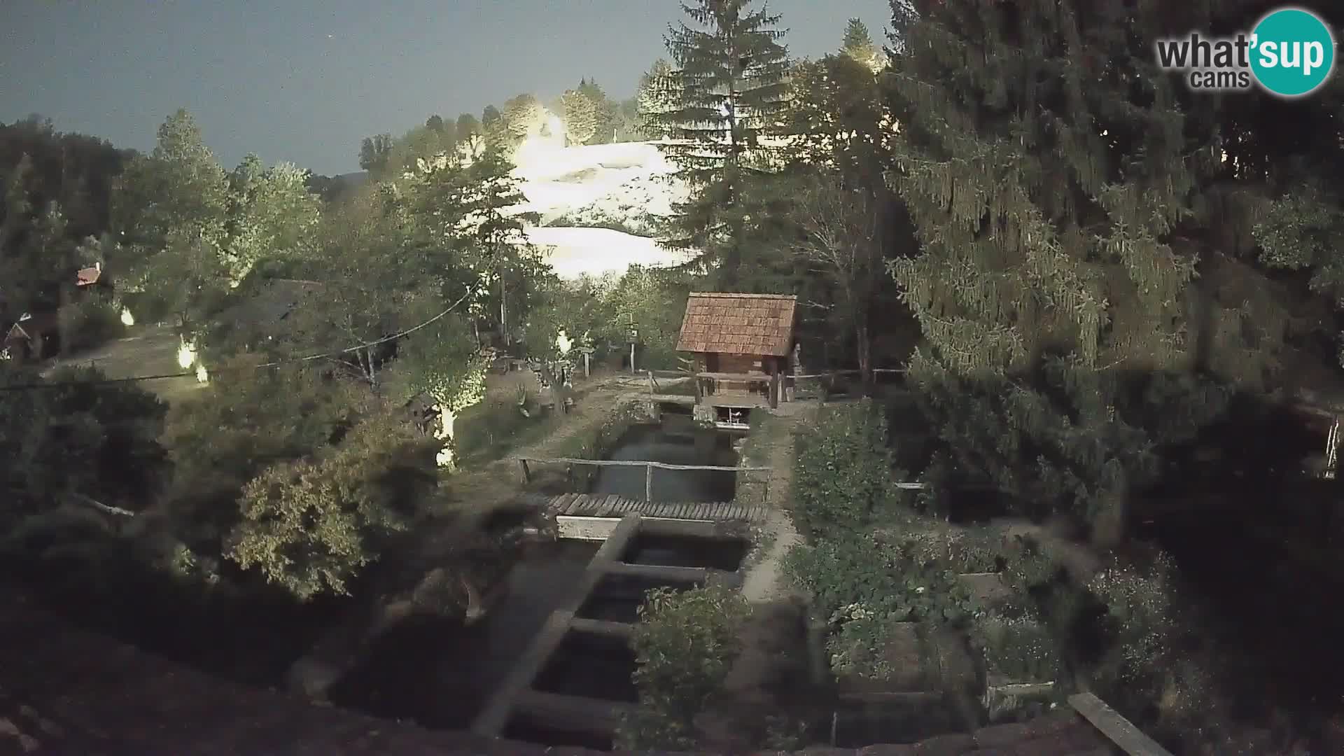 Live-Webcam Rastoke – Fluss Slunjčica – Kroatien