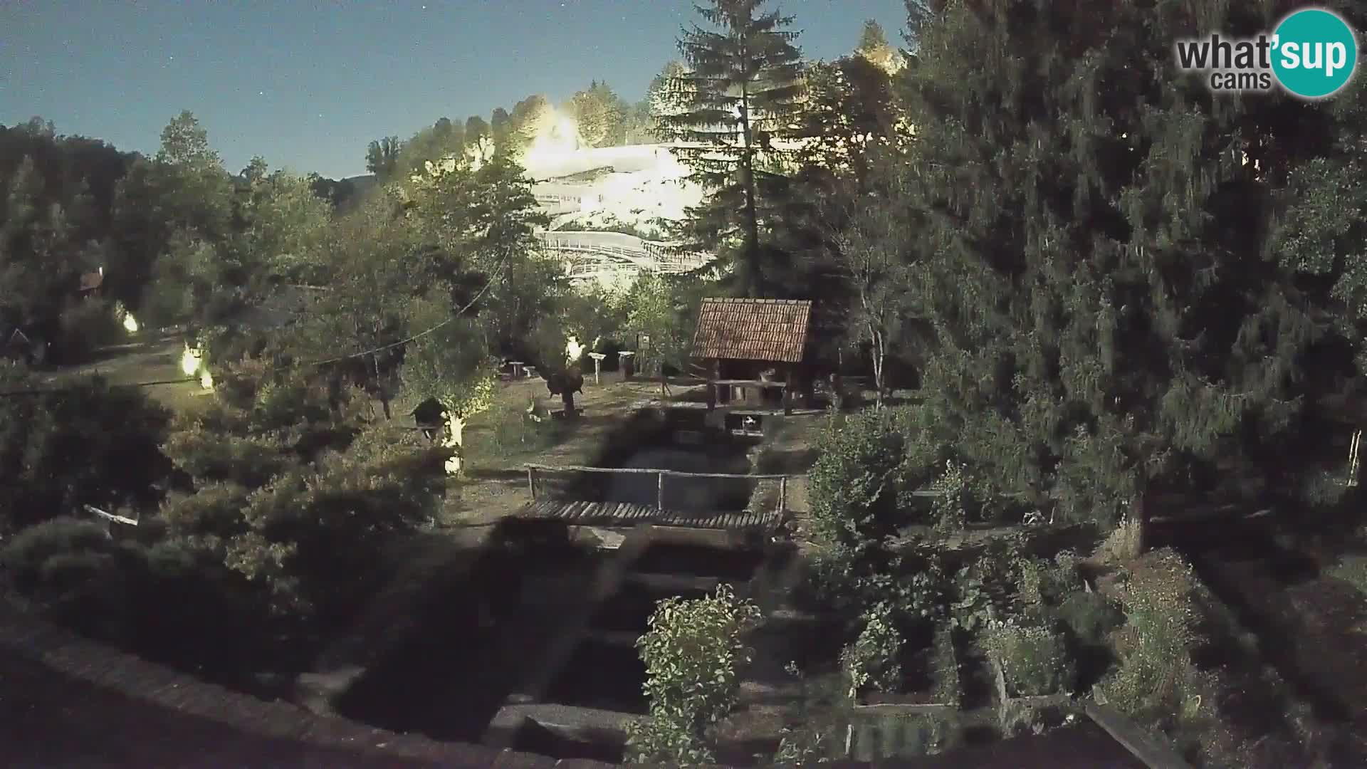 Webcam en direct Rastoke – rivière Slunjčica – Croatie