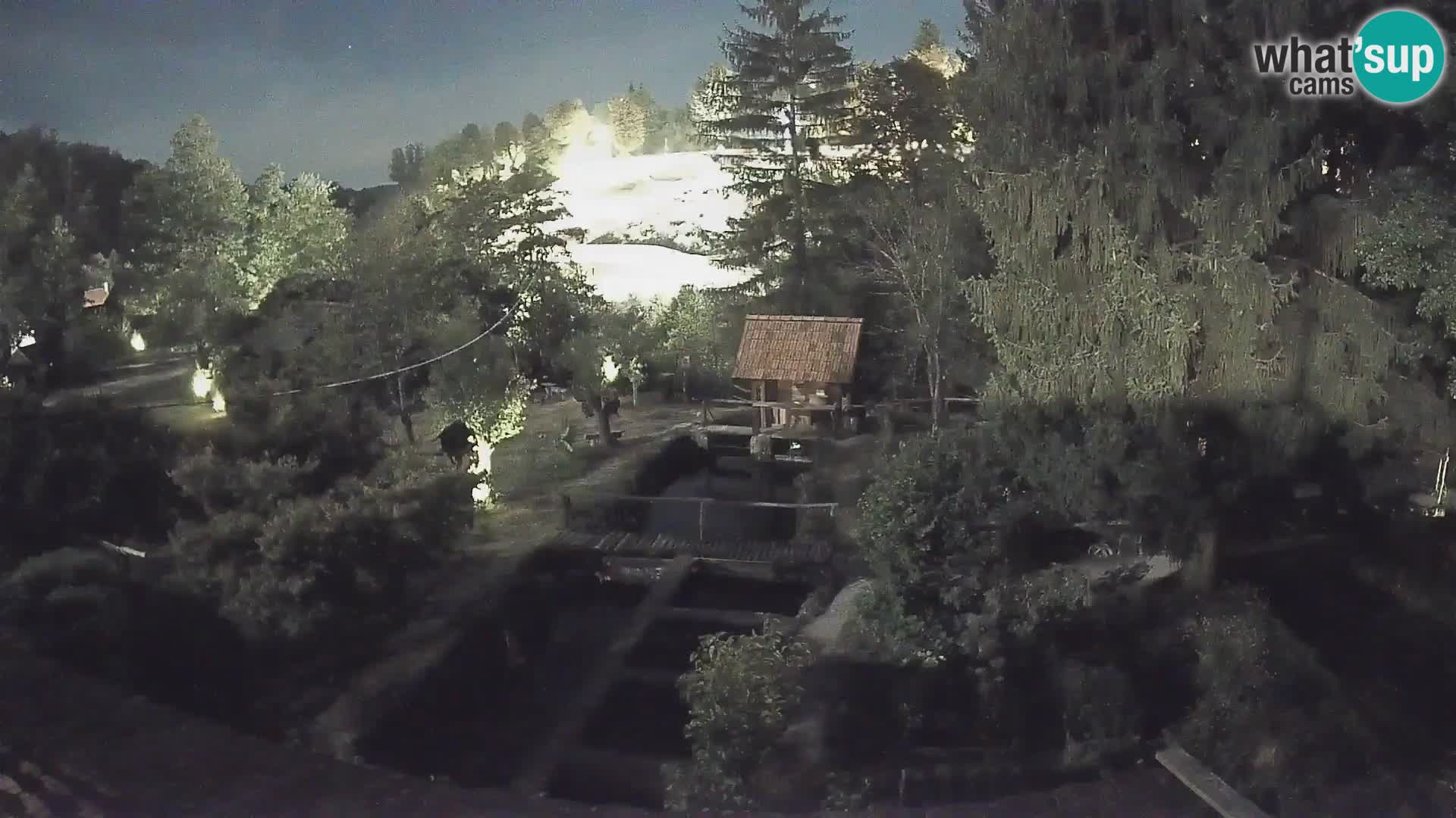 Webcam en direct Rastoke – rivière Slunjčica – Croatie