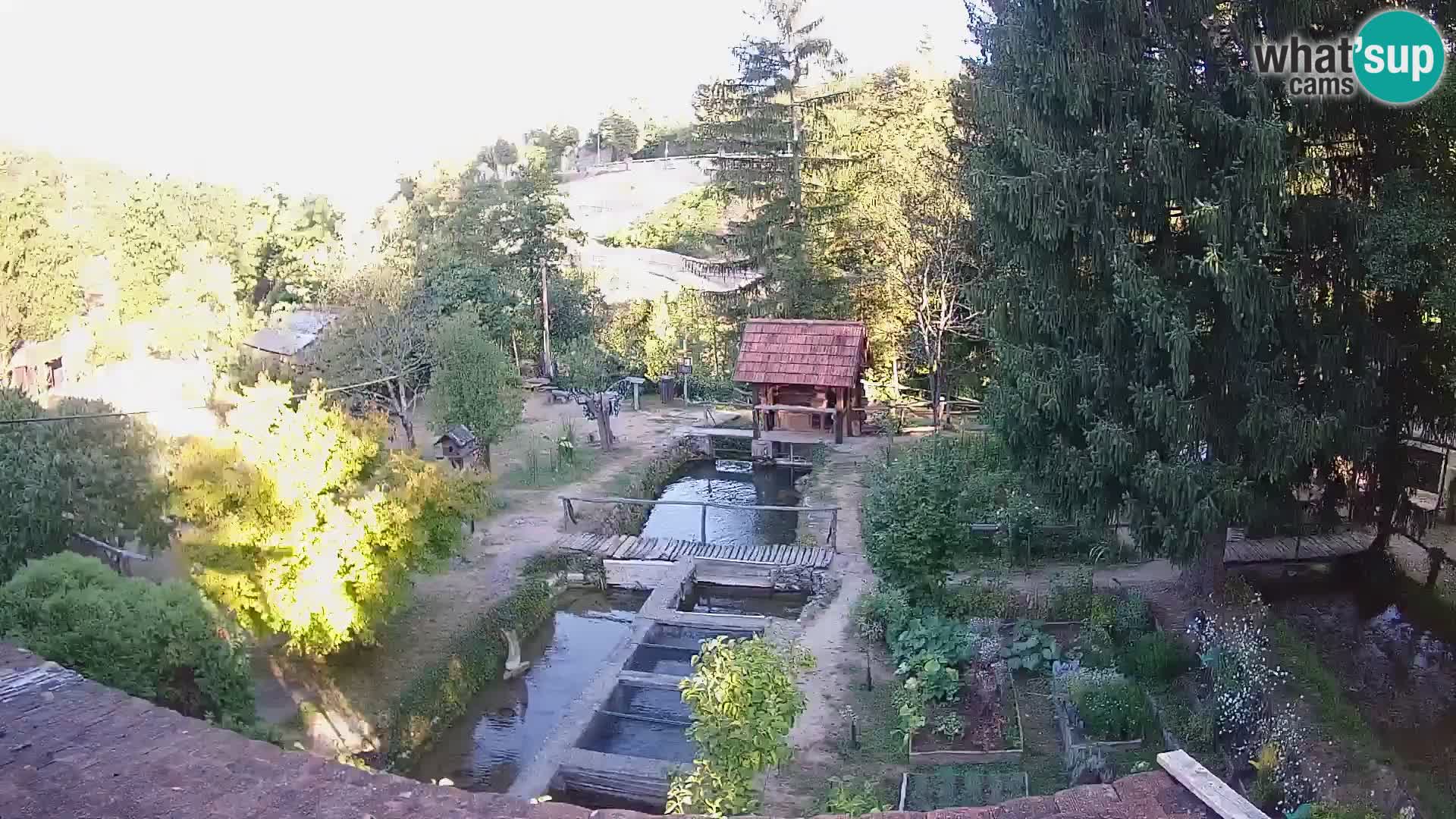 Webcam en direct Rastoke – rivière Slunjčica – Croatie
