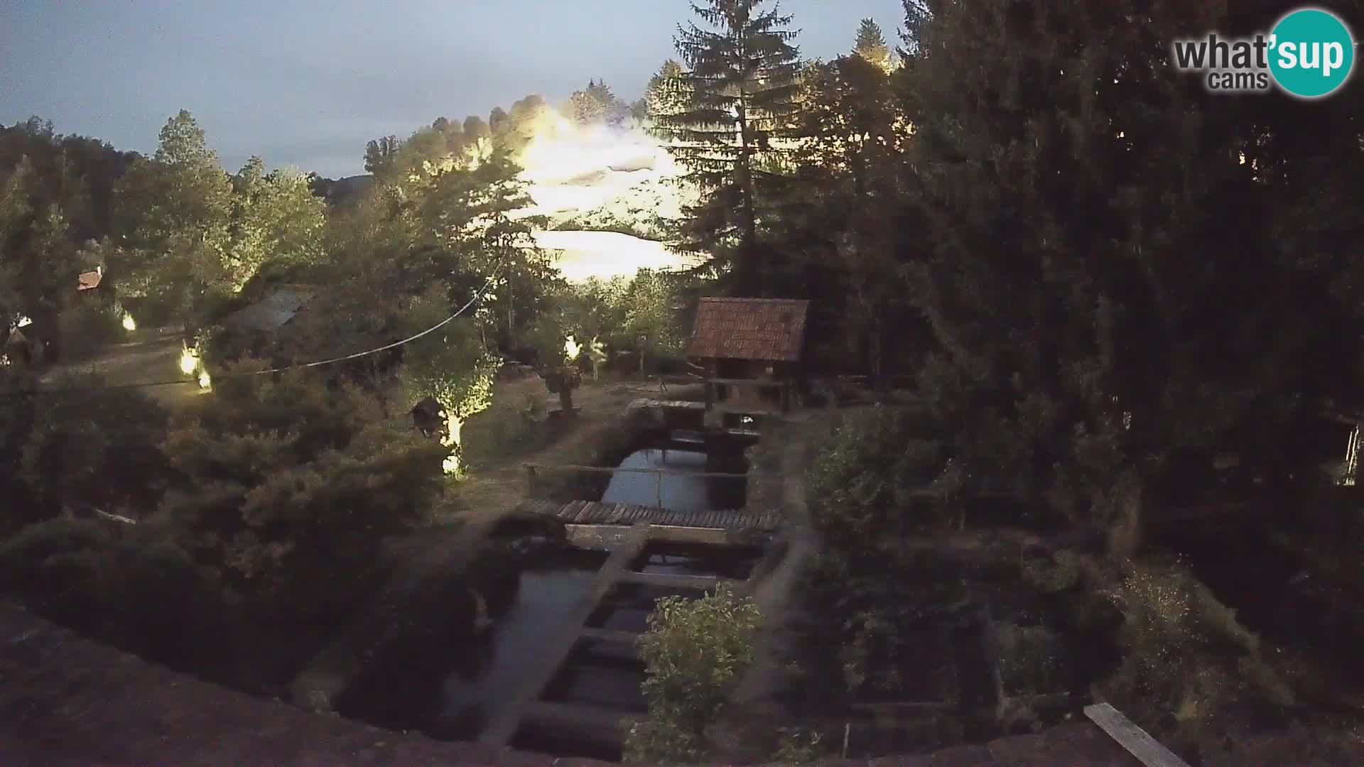 Live-Webcam Rastoke – Fluss Slunjčica – Kroatien