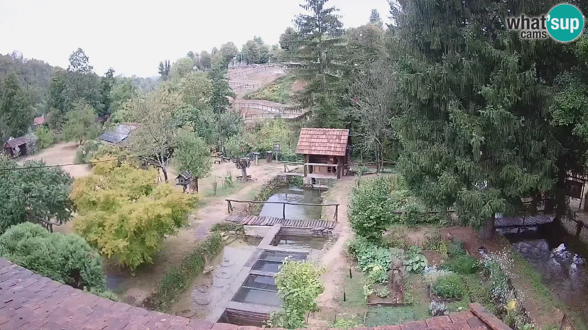 Live-Webcam Rastoke – Fluss Slunjčica – Kroatien