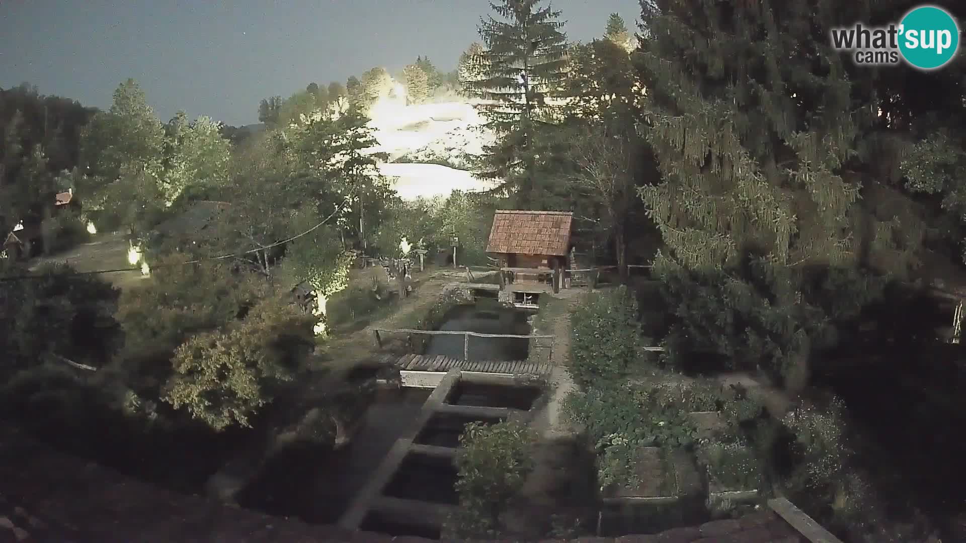 Live webcam Rastoke – fiume Slunjčica – Croazia