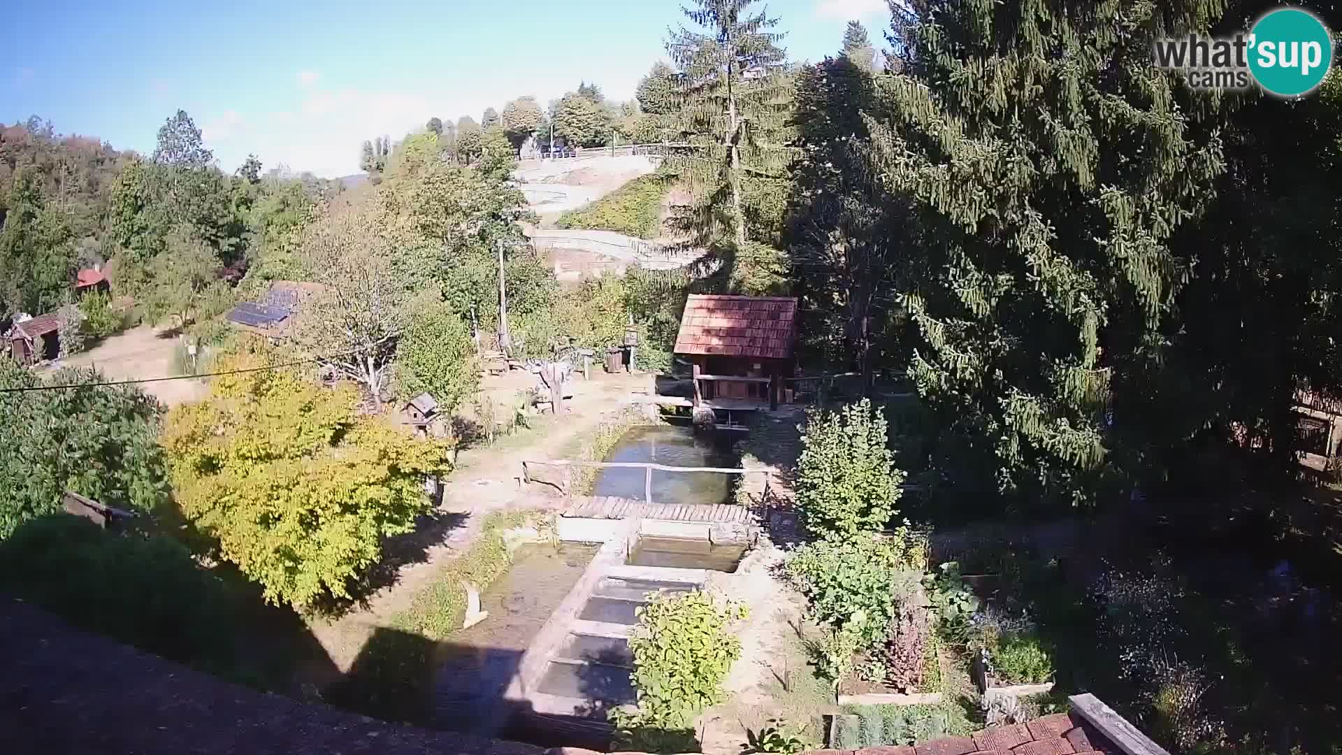 Live webcam Rastoke – fiume Slunjčica – Croazia