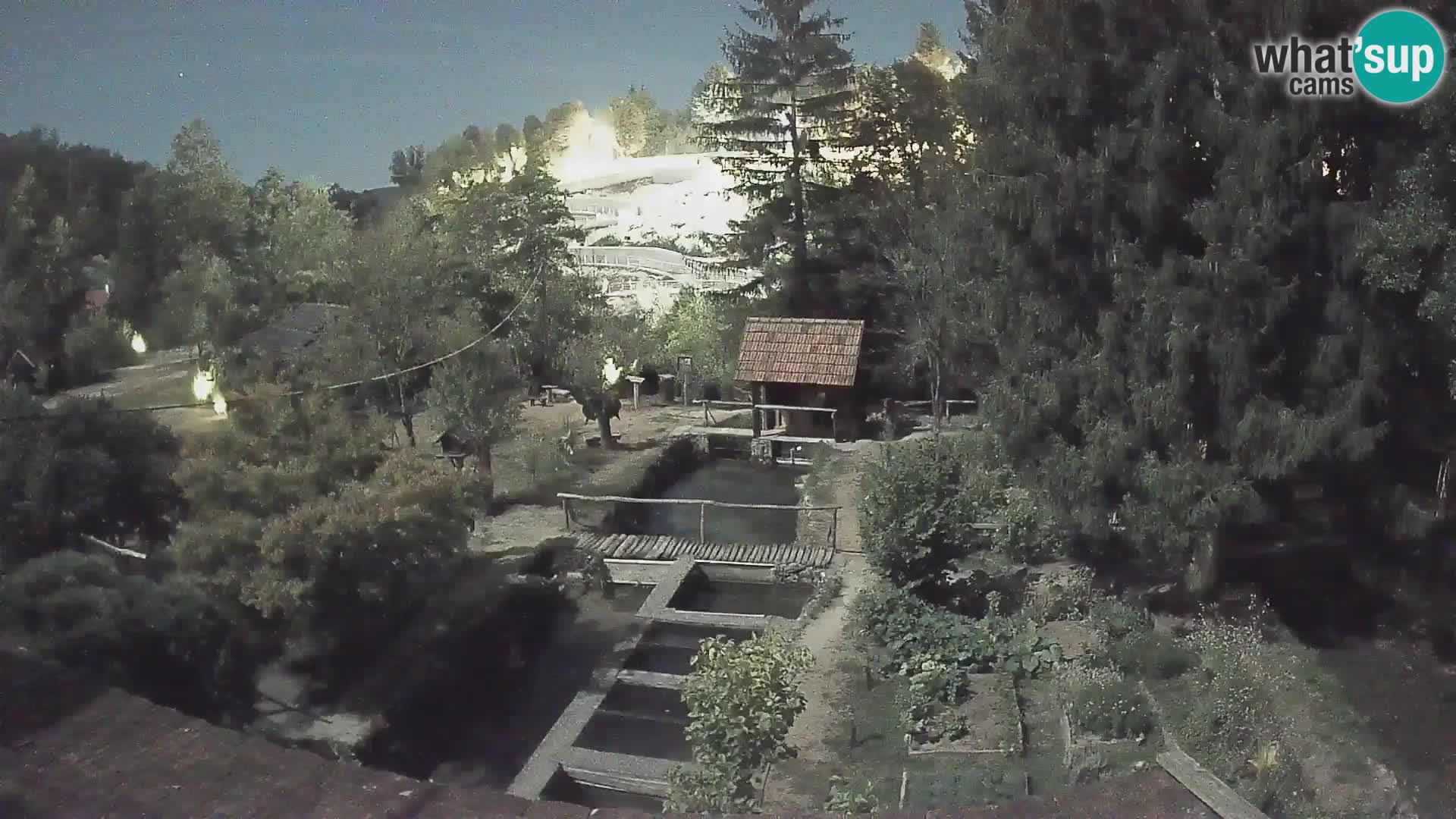 Live webcam Rastoke – fiume Slunjčica – Croazia