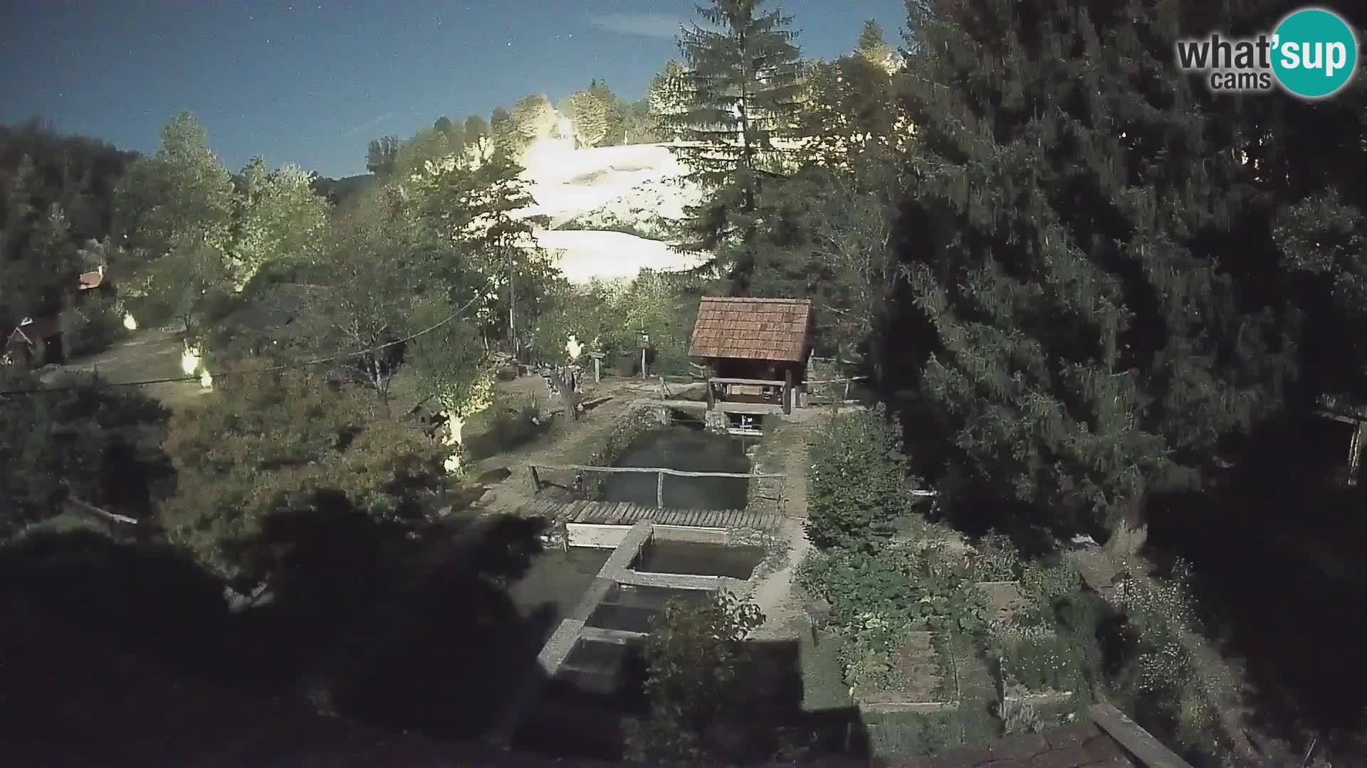 Live-Webcam Rastoke – Fluss Slunjčica – Kroatien