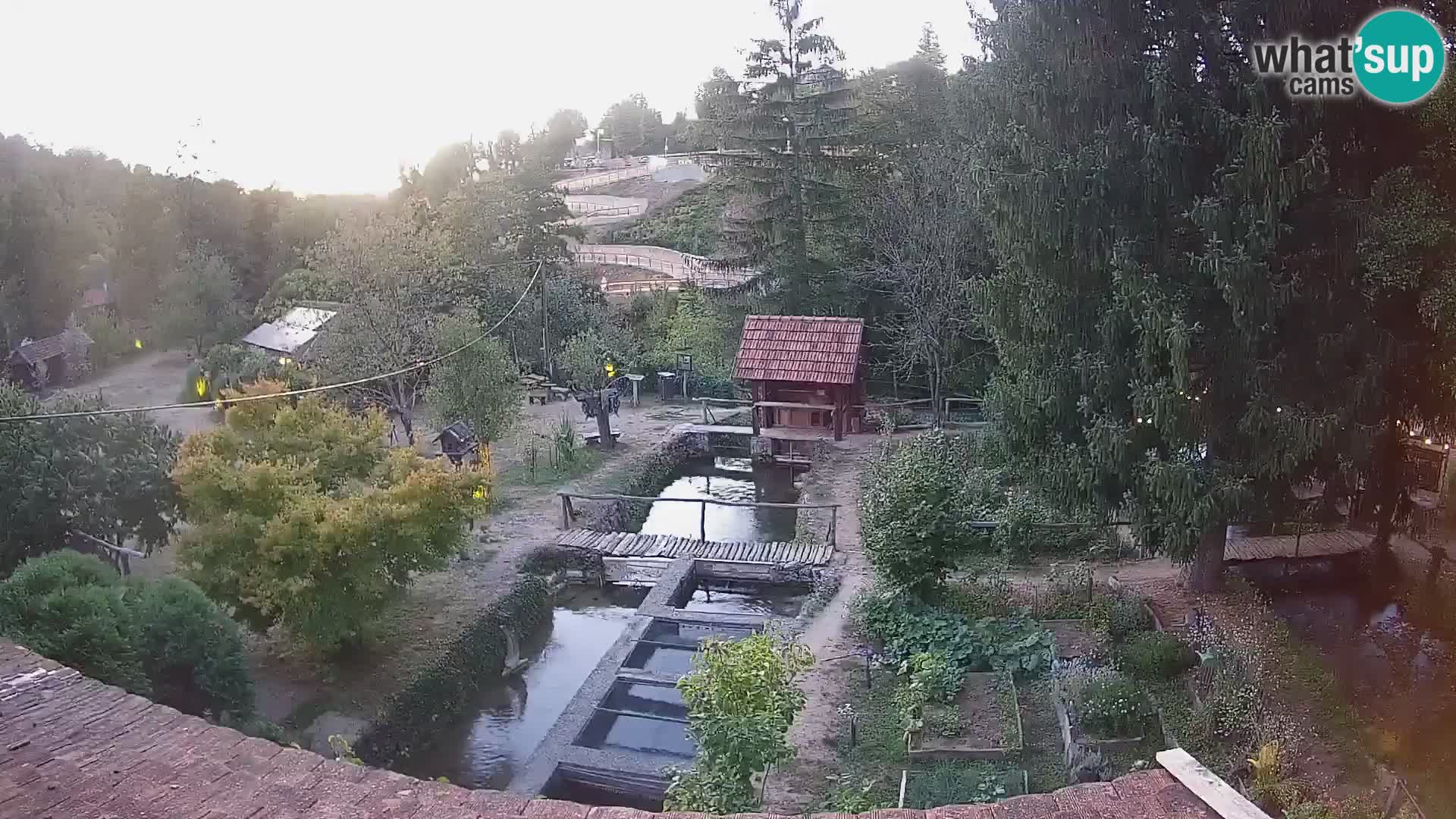 Webcam en direct Rastoke – rivière Slunjčica – Croatie