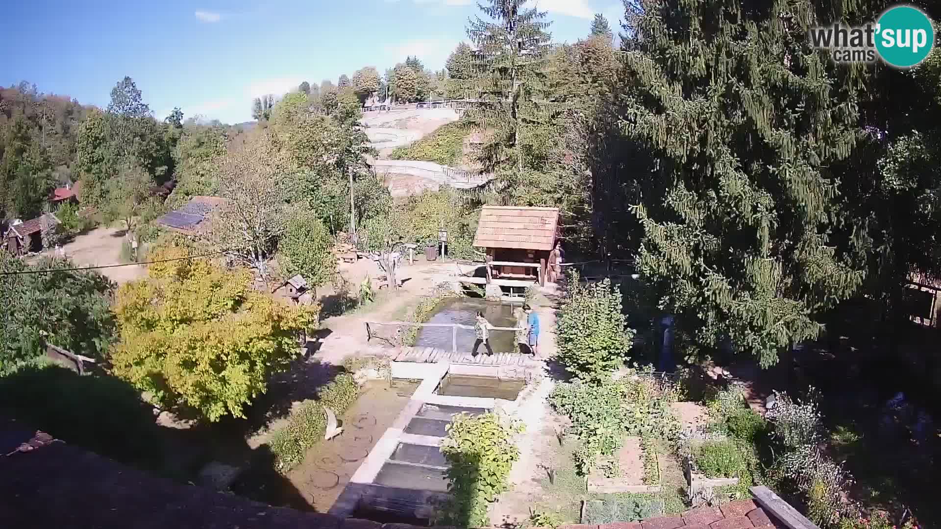 Live-Webcam Rastoke – Fluss Slunjčica – Kroatien