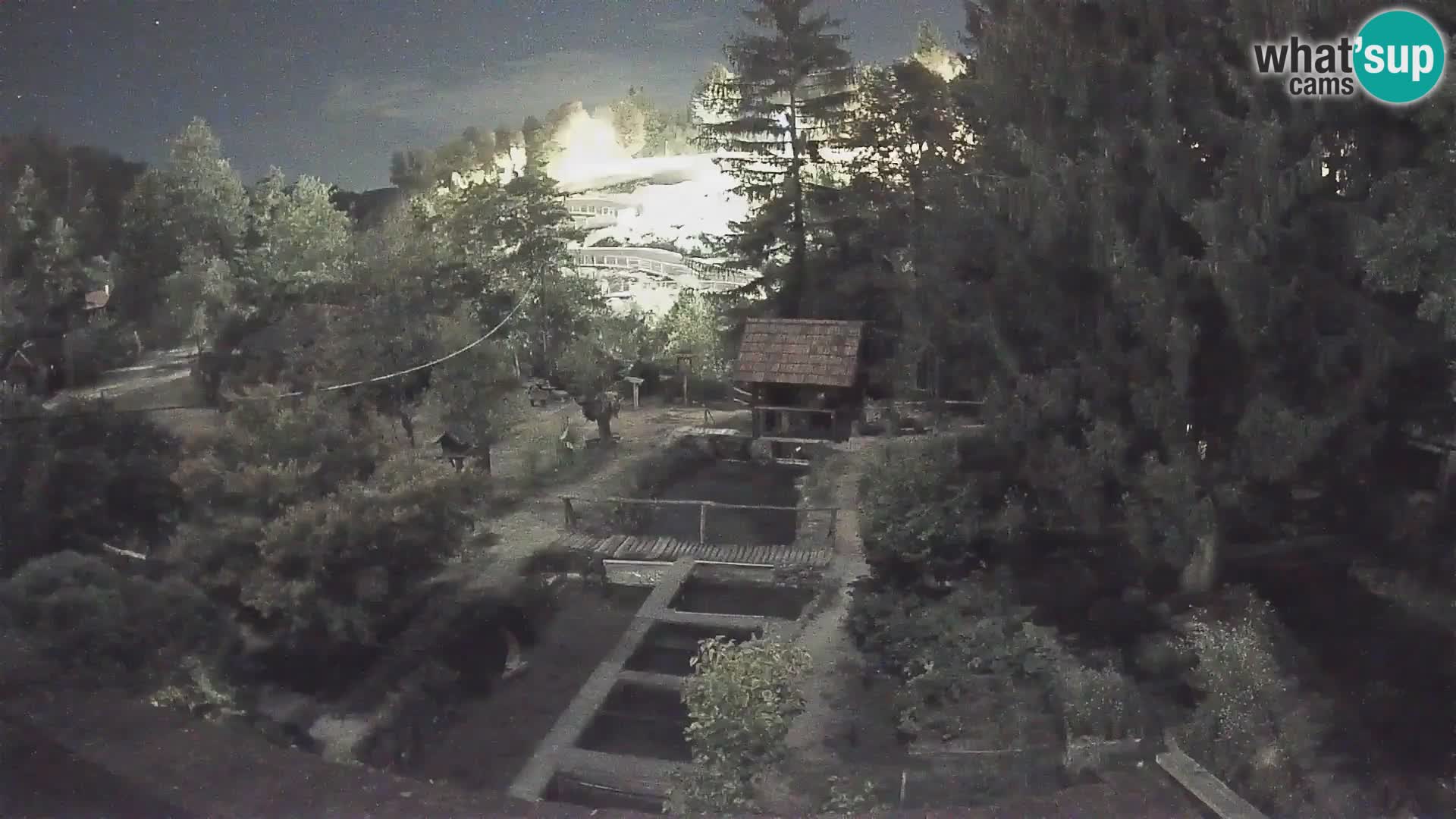Live webcam Rastoke – river Slunjčica – Croatia