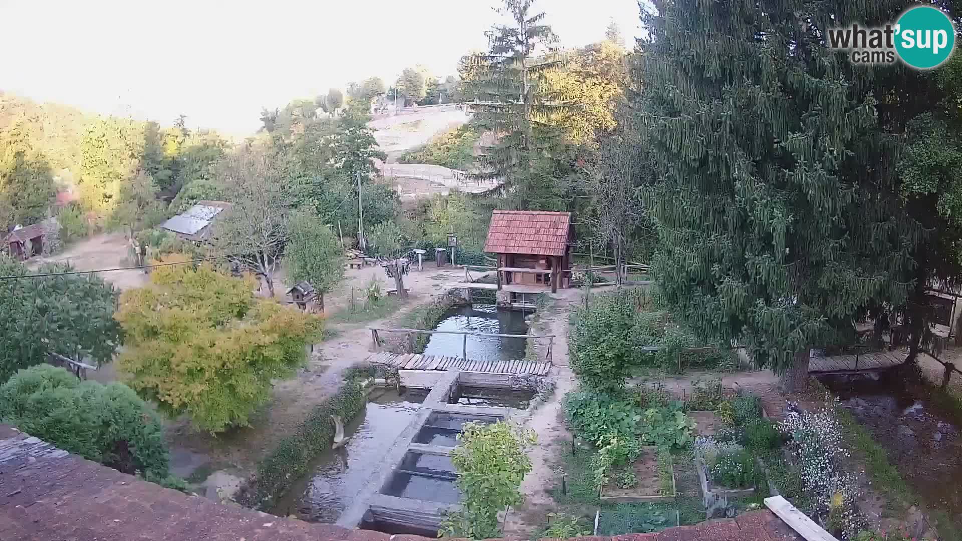 Live webcam Rastoke – fiume Slunjčica – Croazia