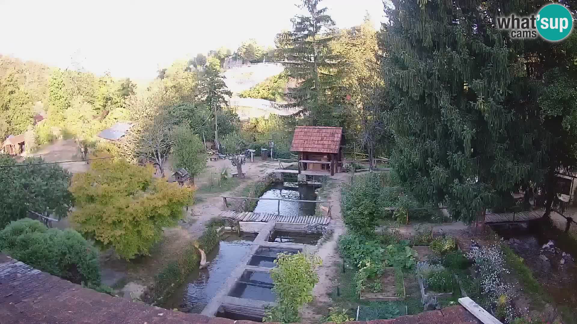 Live webcam Rastoke – fiume Slunjčica – Croazia